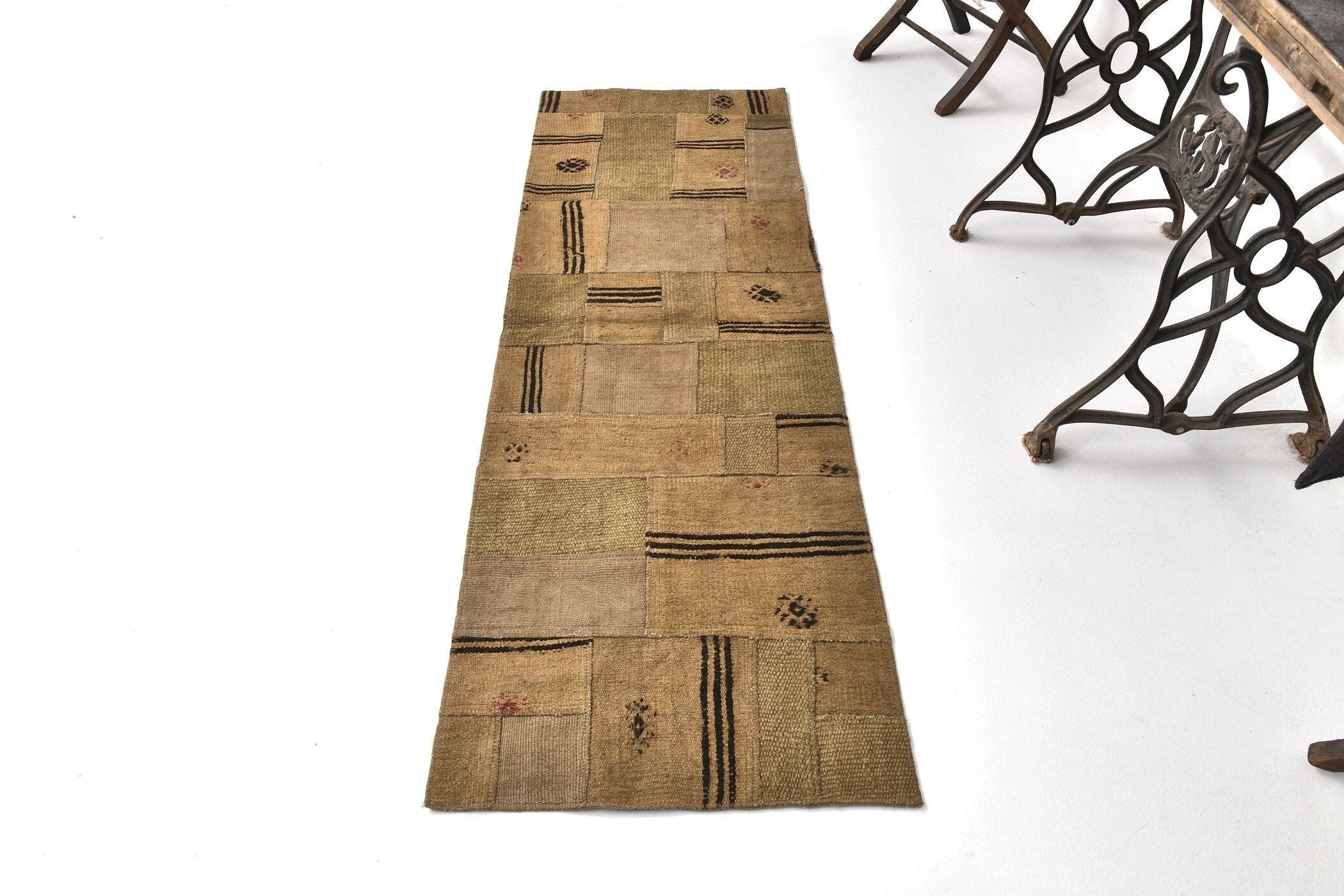 Vintage Hemp Kilim 2'2" x 7'4" ft