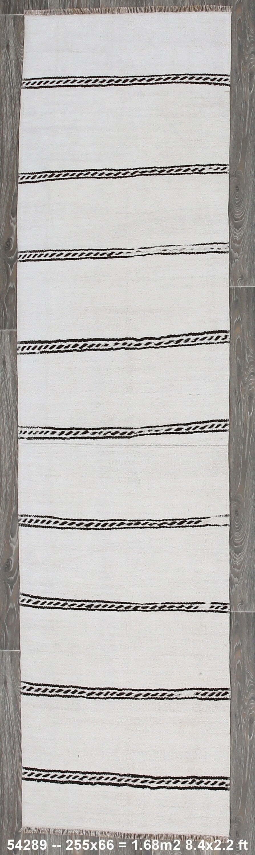 Vintage Hemp Kilim 2'2" x 8'4" ft