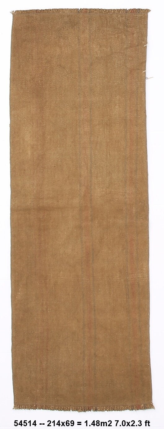 Vintage Hemp Kilim 2'3" x 7'0" ft