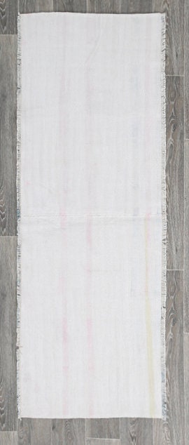 Vintage Hemp Kilim 2'4" x 6'9" ft