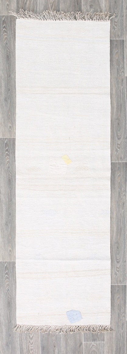 Vintage Hemp Kilim 2'5" x 8'4" ft