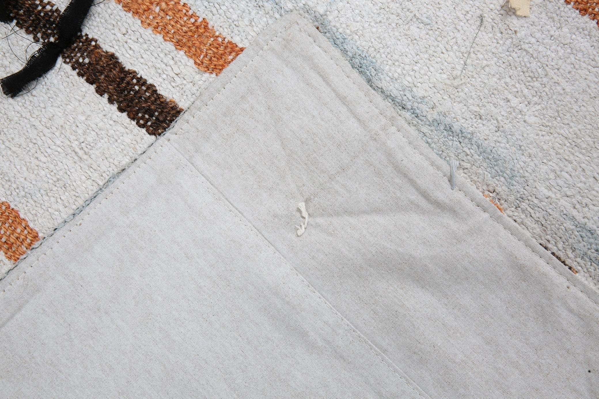 Vintage Hemp Kilim 2'5" x 9'1" ft