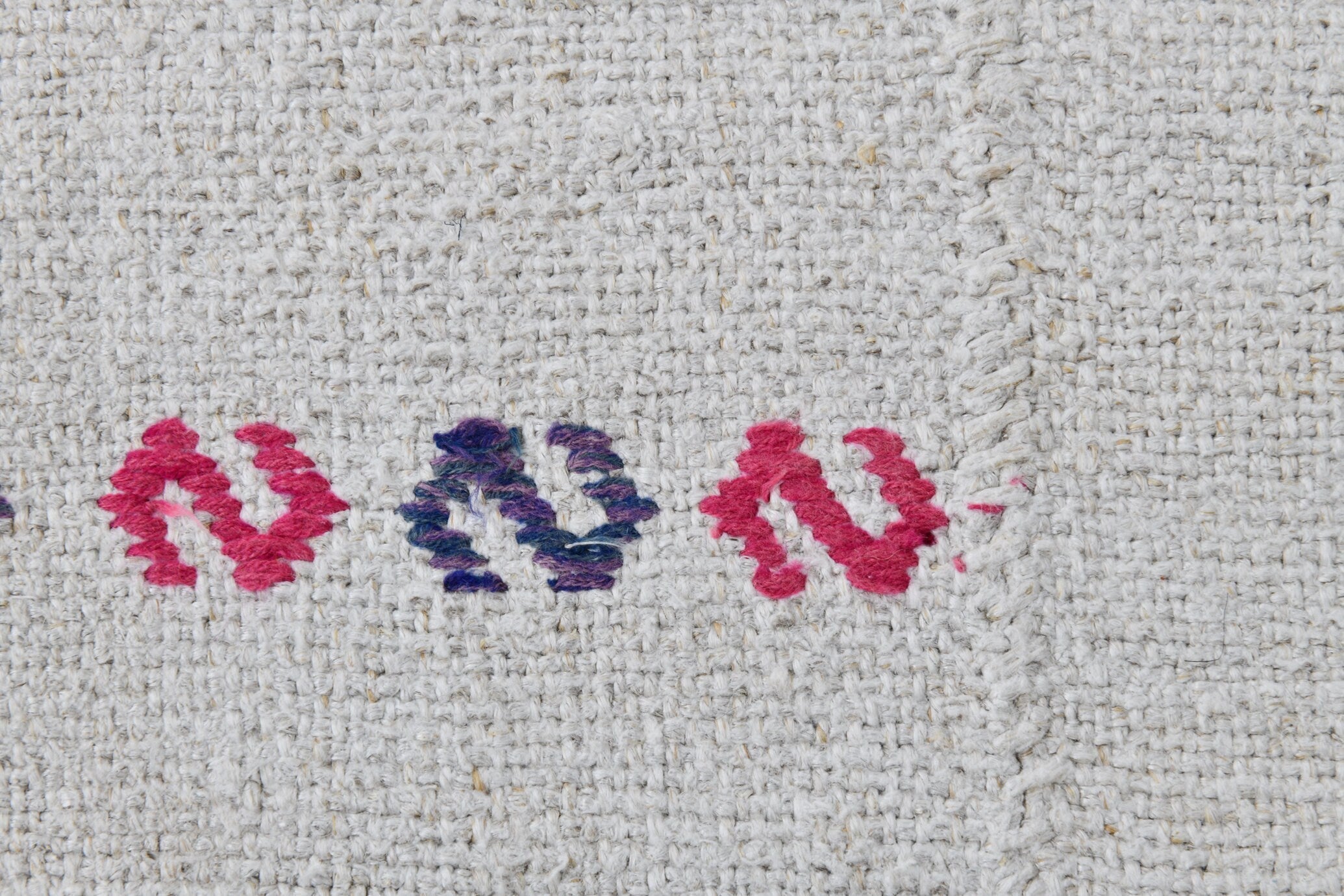 Vintage Hemp Kilim 2'6" x 8'0" ft
