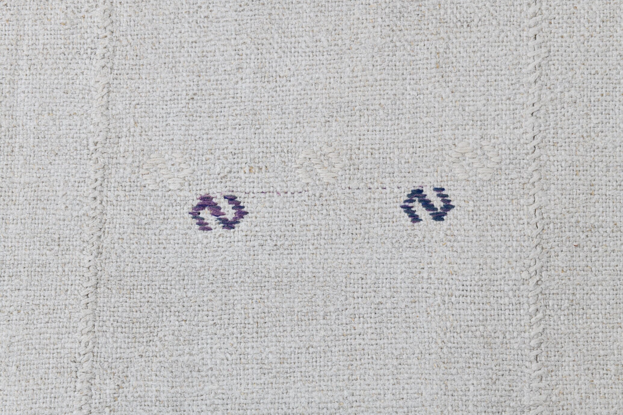 Vintage Hemp Kilim 2'6" x 8'0" ft