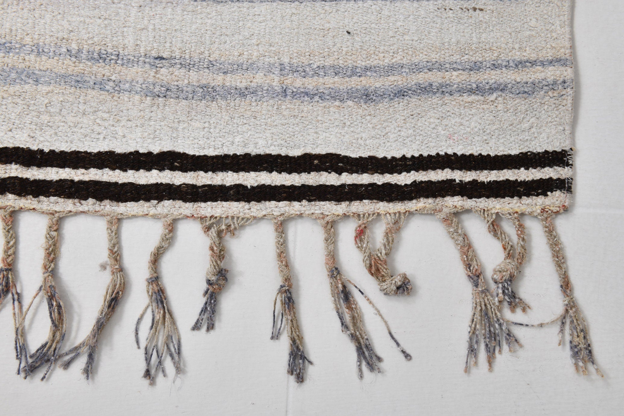 Vintage Hemp Kilim 2'7" x 11'9" ft