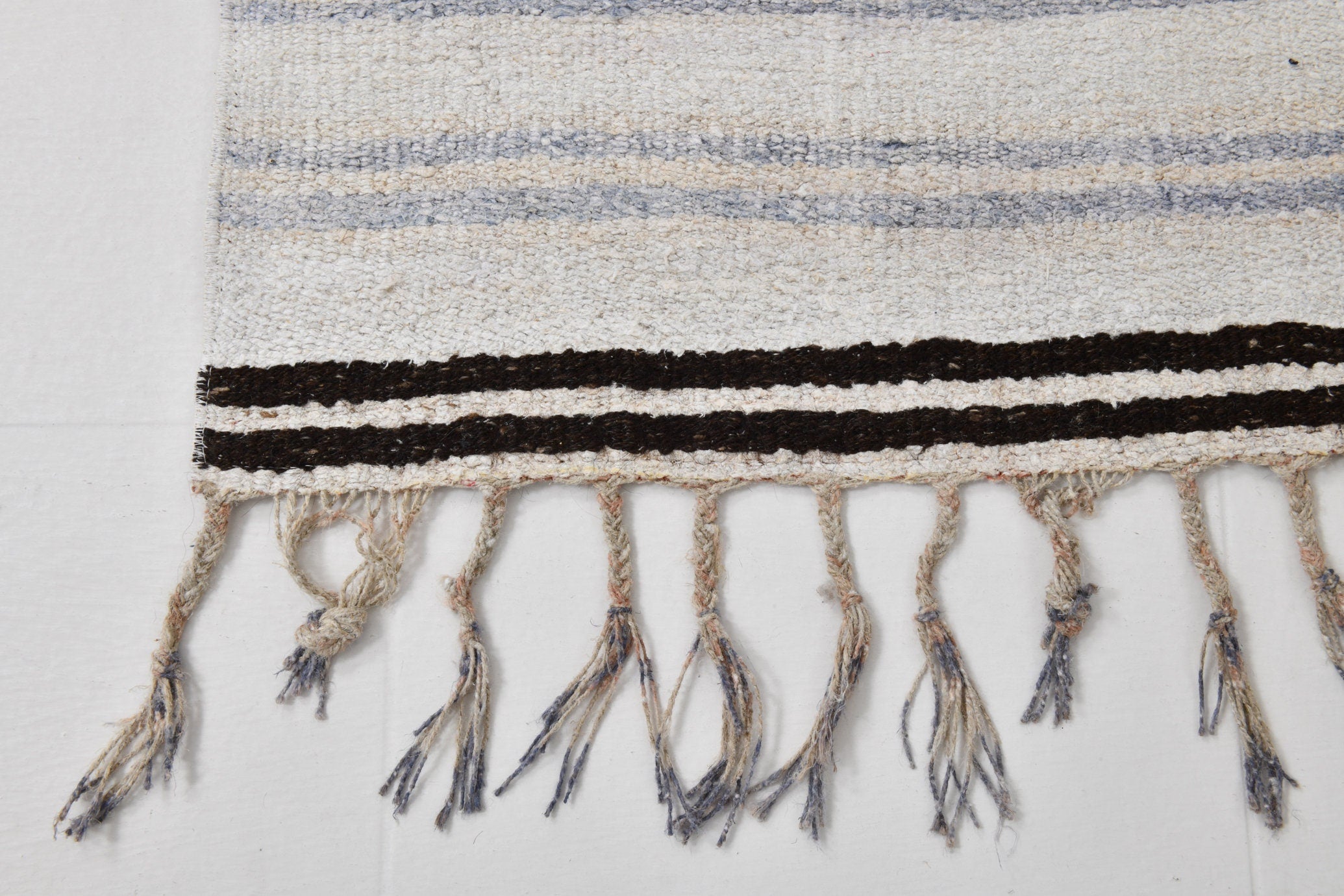 Vintage Hemp Kilim 2'7" x 11'9" ft