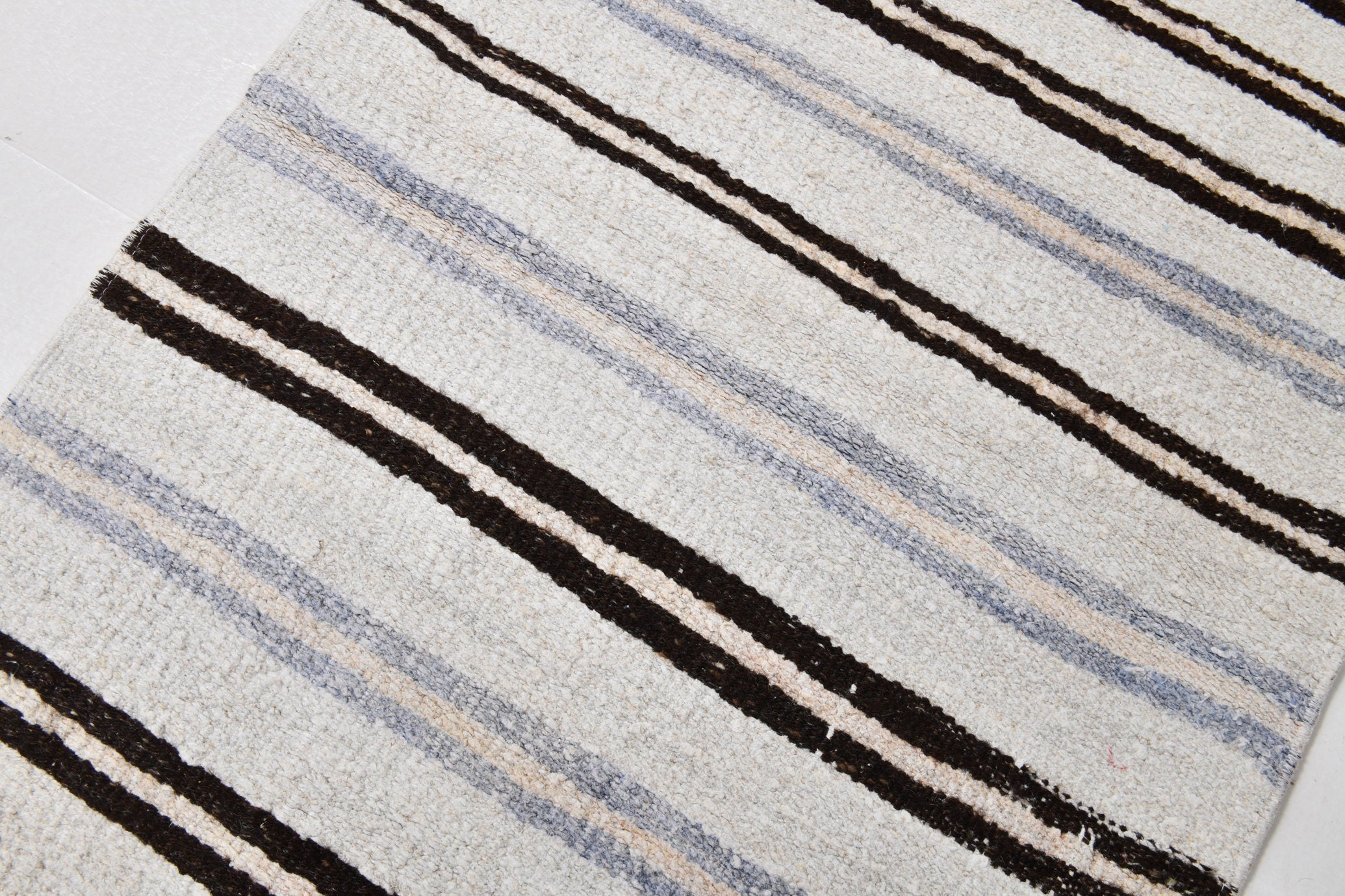 Vintage Hemp Kilim 2'7" x 11'9" ft
