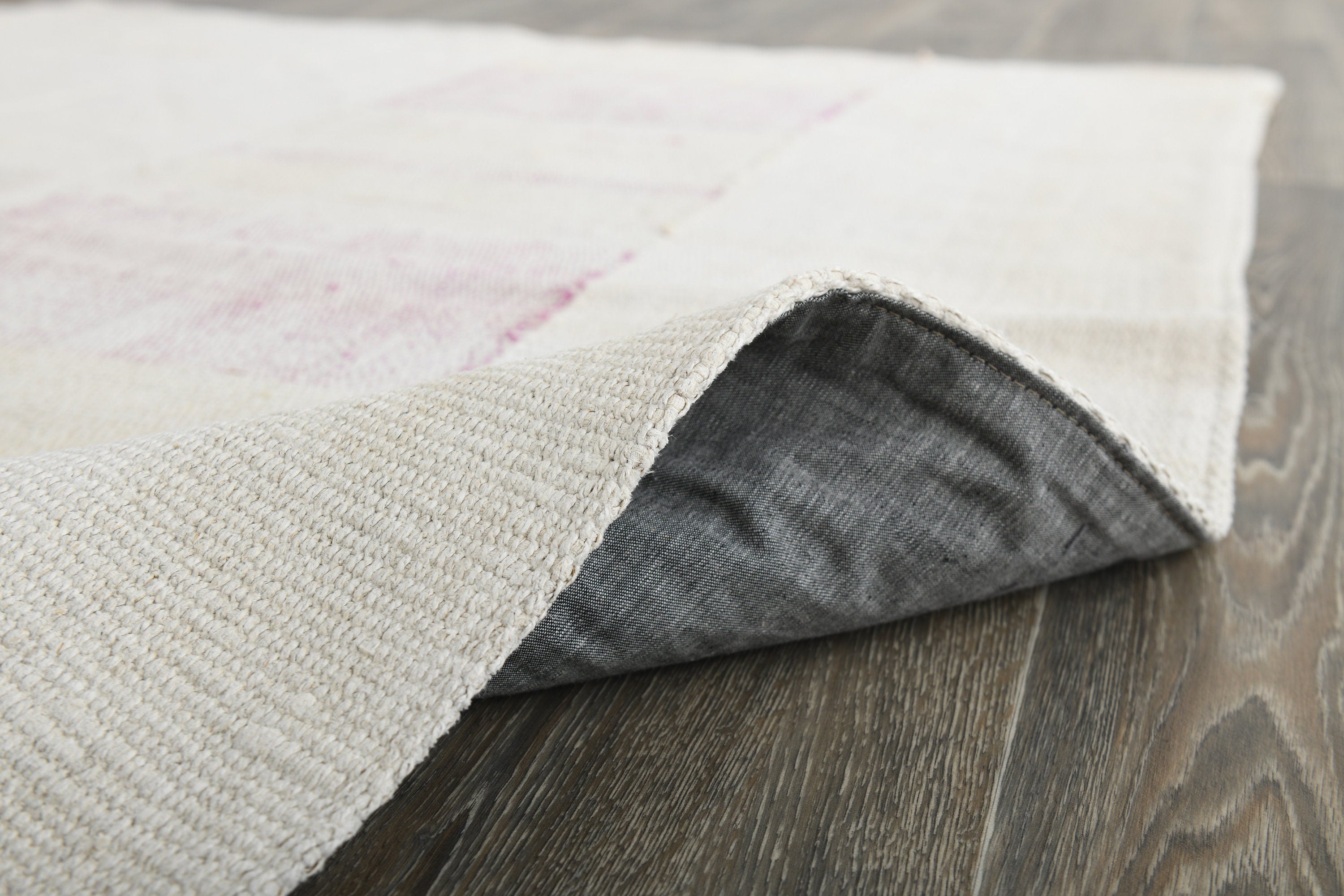 Vintage Hemp Kilim 4'2" x 6'5" ft