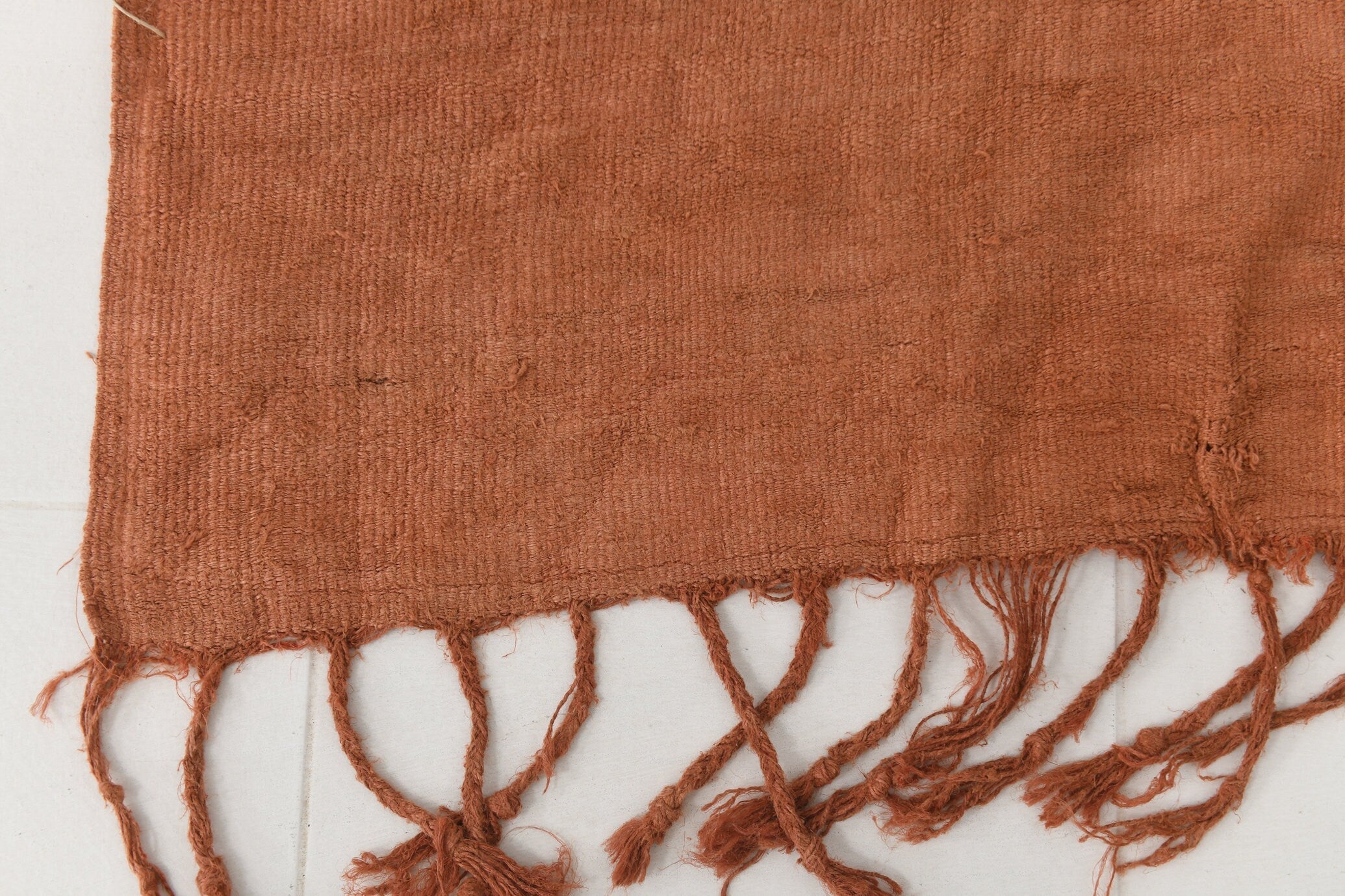 Vintage Hemp Kilim 4'4" x 5'6" ft