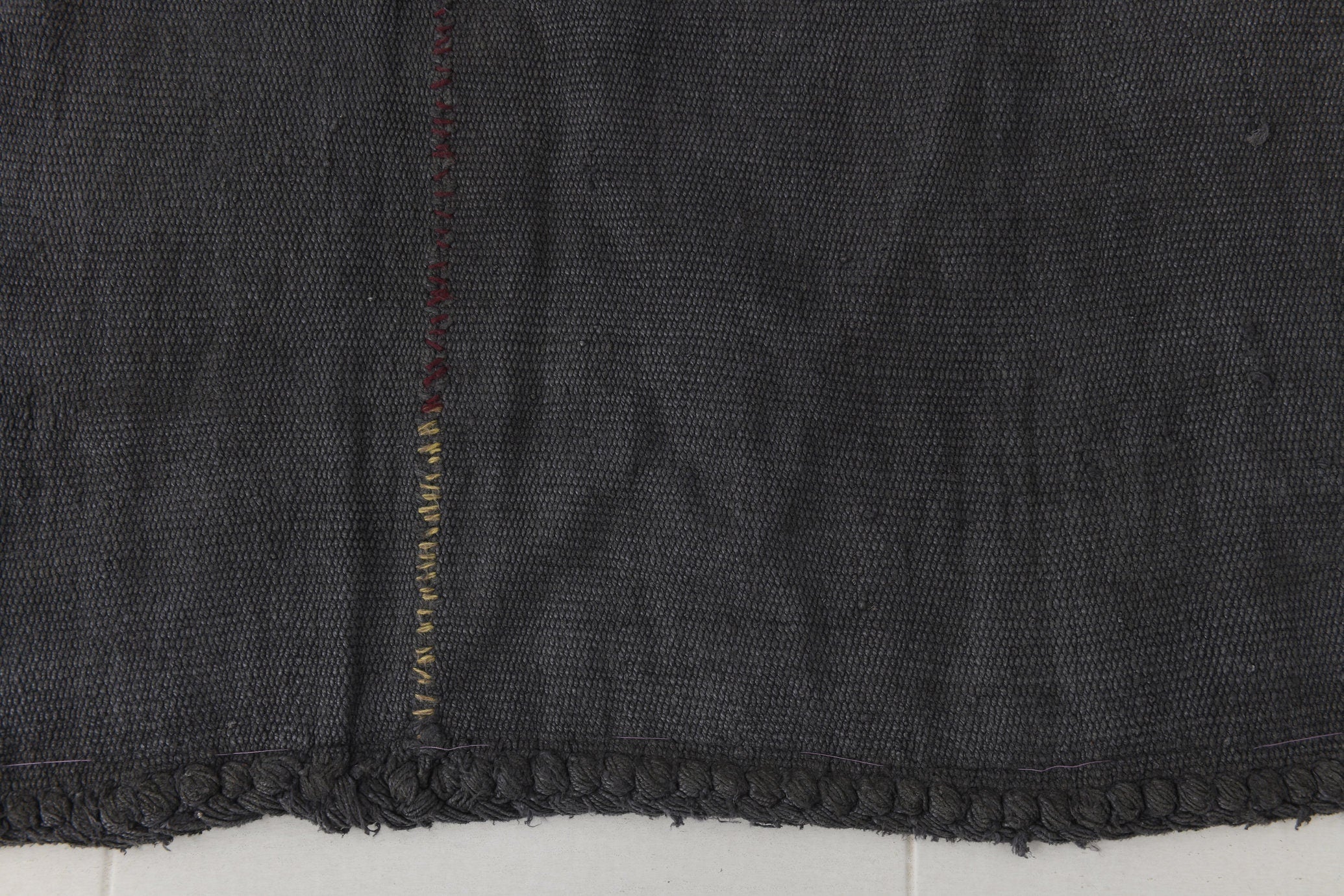 Vintage Hemp Kilim 4'4" x 6'7" ft