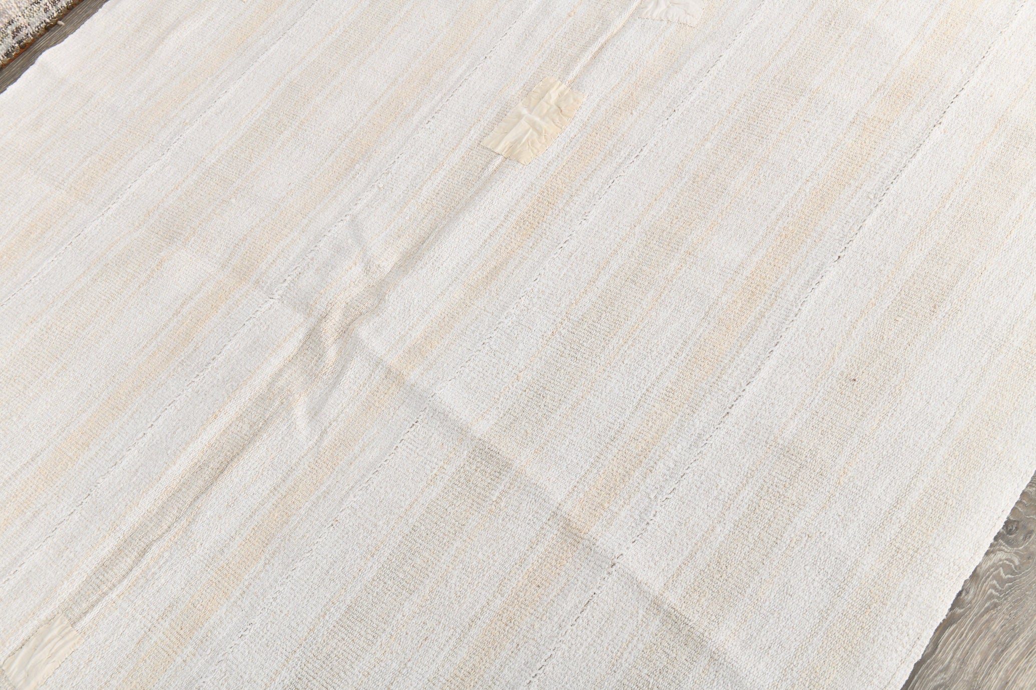 Vintage Hemp Kilim 5'1" x 6'2" ft