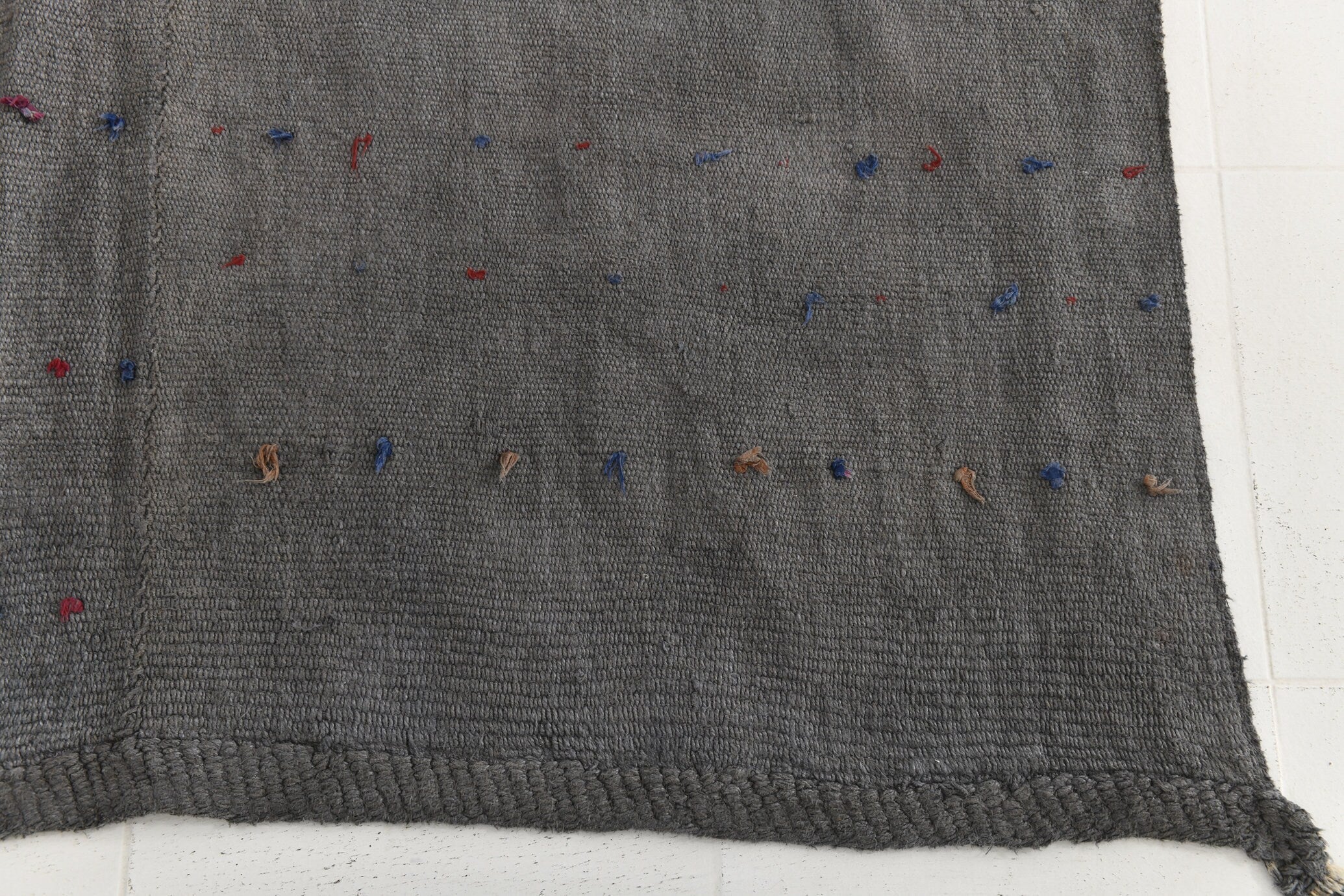 Vintage Hemp Kilim 5'2" x 9'5" ft