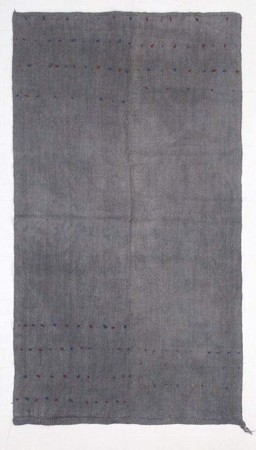 Vintage Hemp Kilim 5'2" x 9'5" ft
