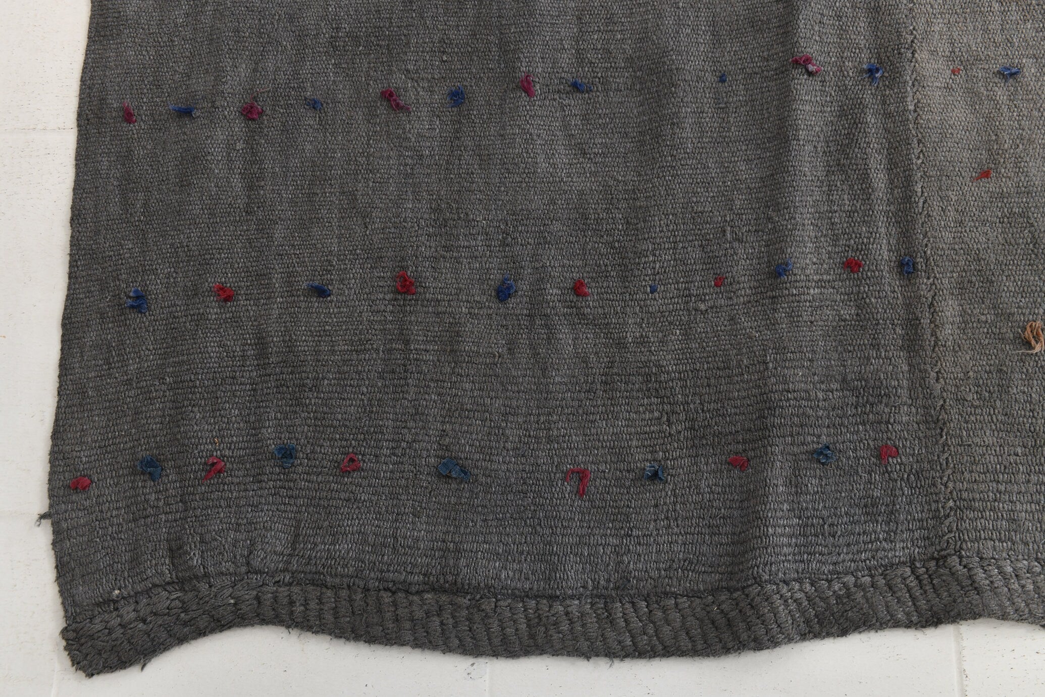 Vintage Hemp Kilim 5'2" x 9'5" ft