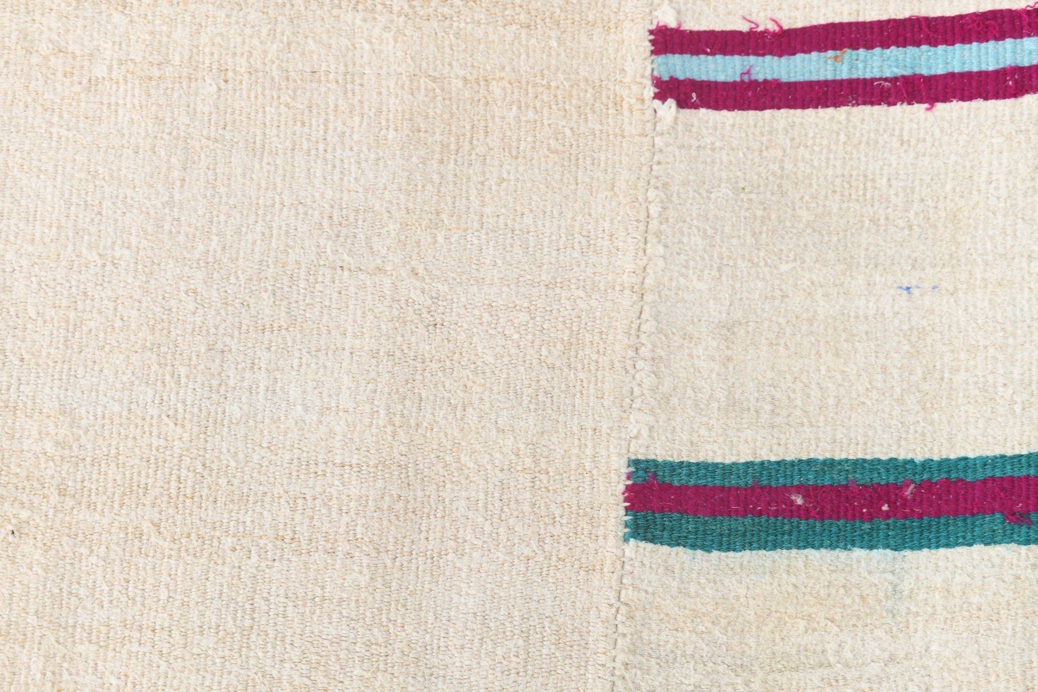 Vintage Hemp Kilim 5'8" x 8'2" ft