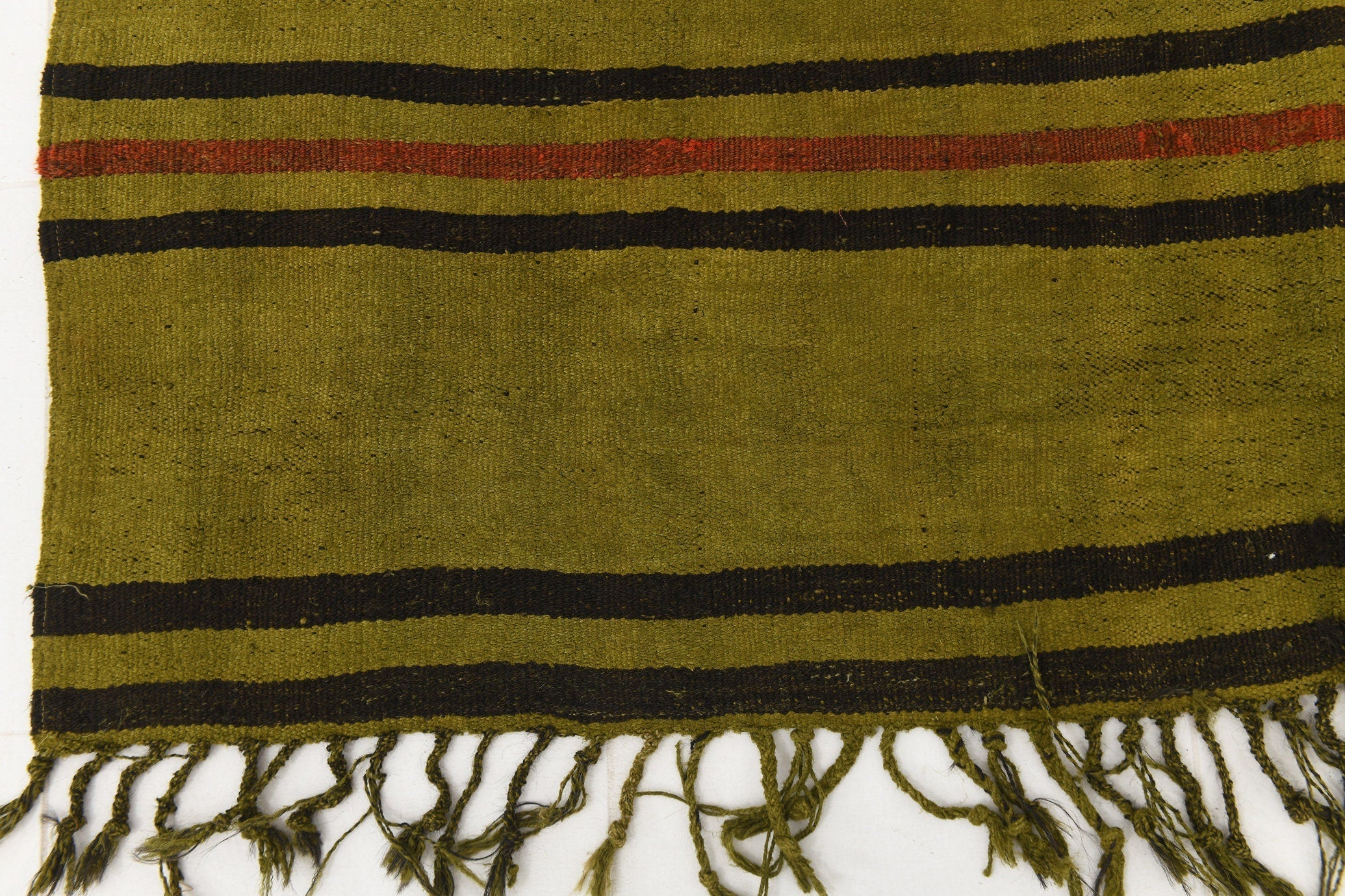 Vintage Hemp Kilim 6'7" x 8'1" ft
