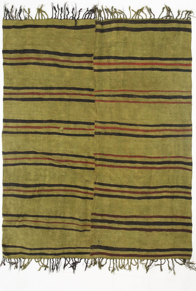 Vintage Hemp Kilim 6'7" x 8'1" ft