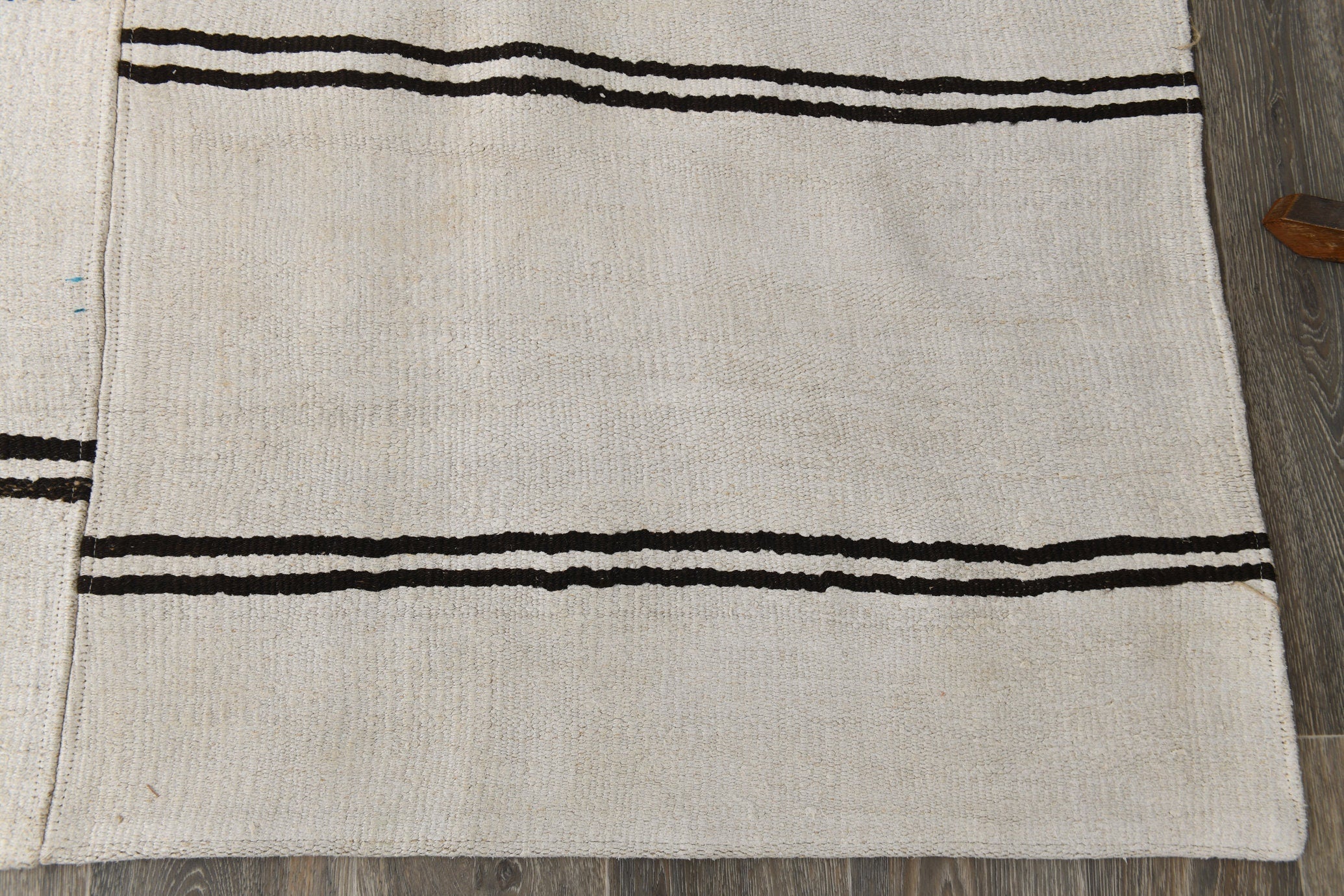 Vintage Hemp Kilim 7'12" x 11'6" ft