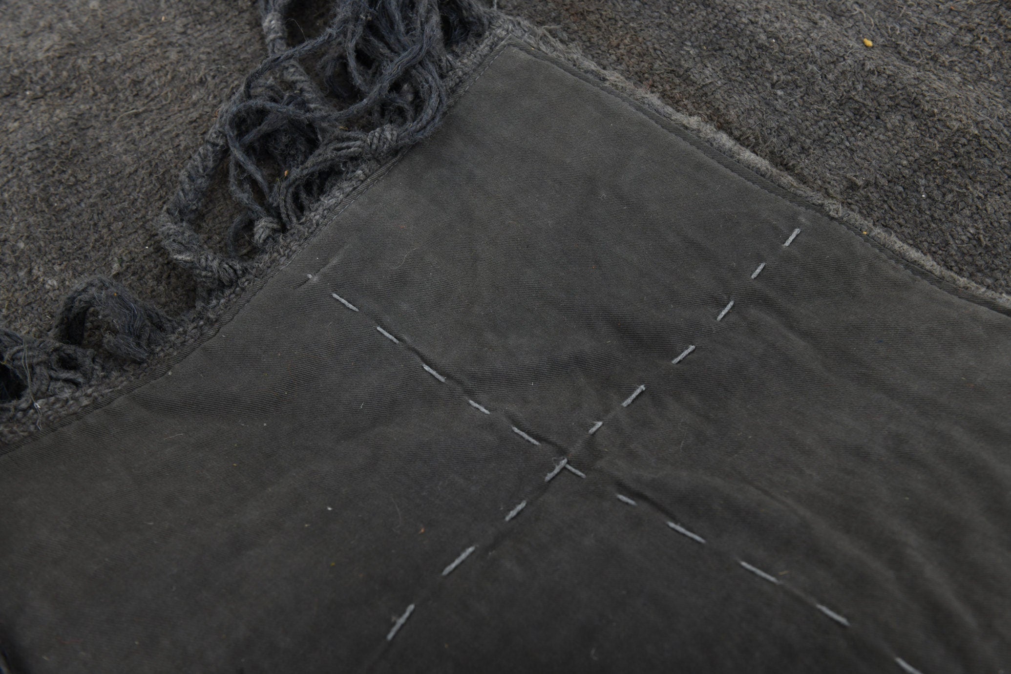 Vintage Hemp Kilim 7’3’’ x 10’2’’ ft