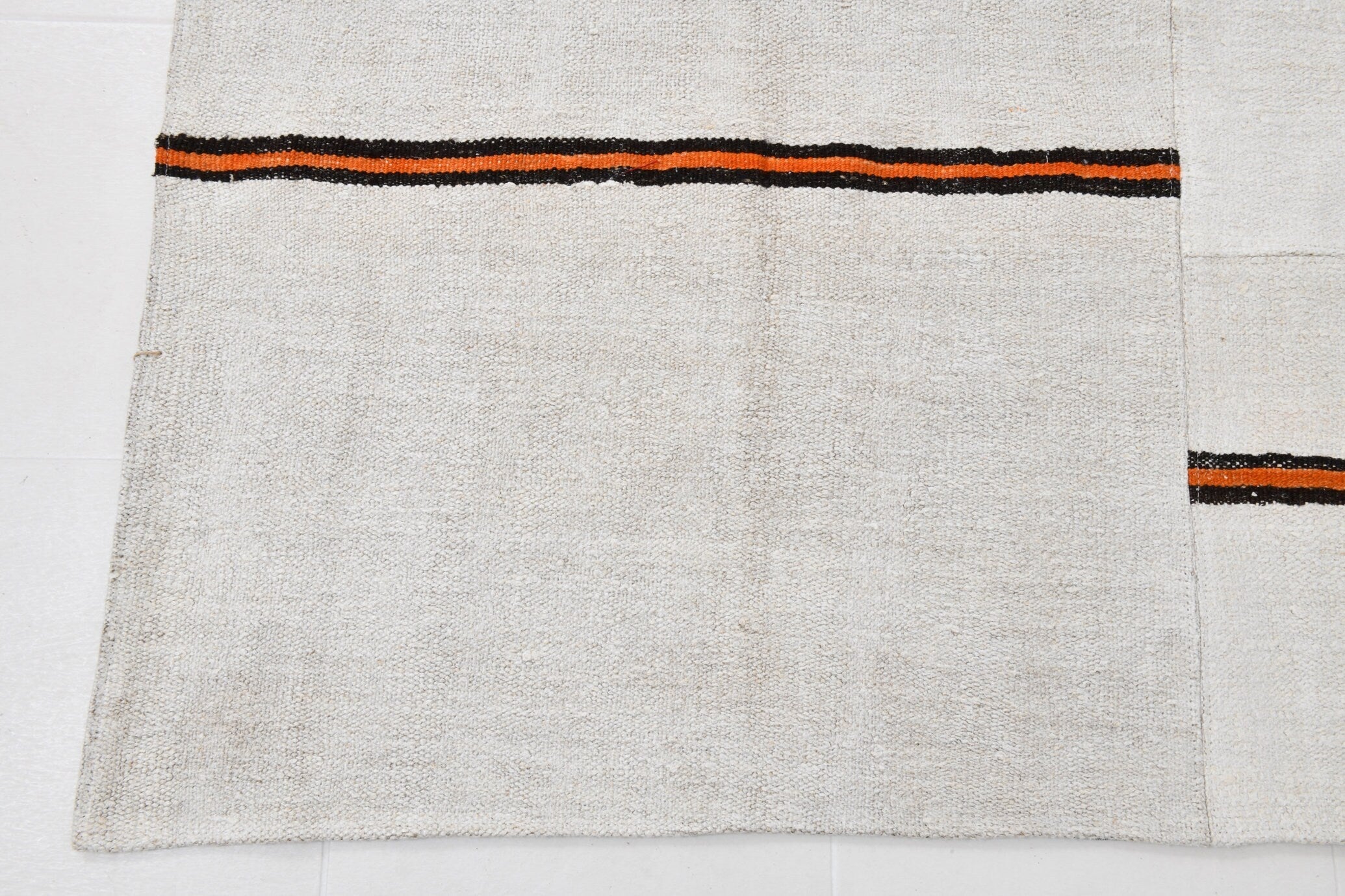 Vintage Hemp Kilim 8'5" x 11'5" ft