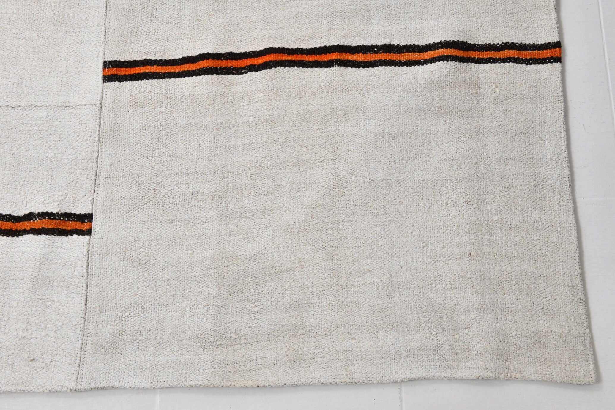 Vintage Hemp Kilim 8'5" x 11'5" ft