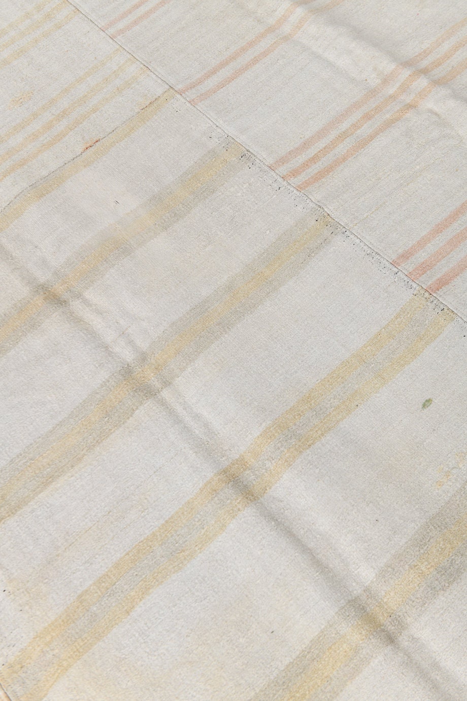Vintage Hemp Kilim 9'5" x 12'2" ft