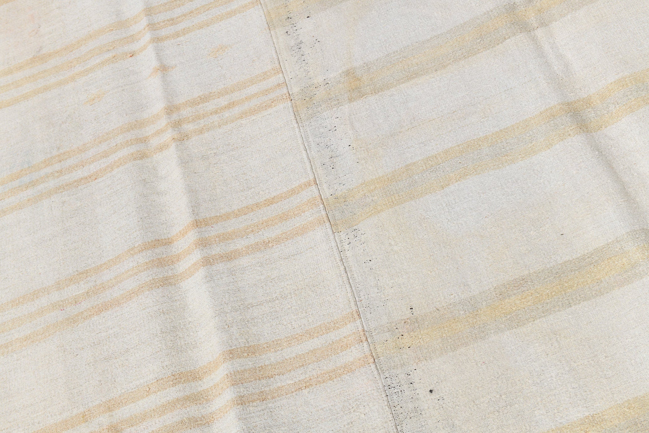 Vintage Hemp Kilim 9'5" x 12'2" ft