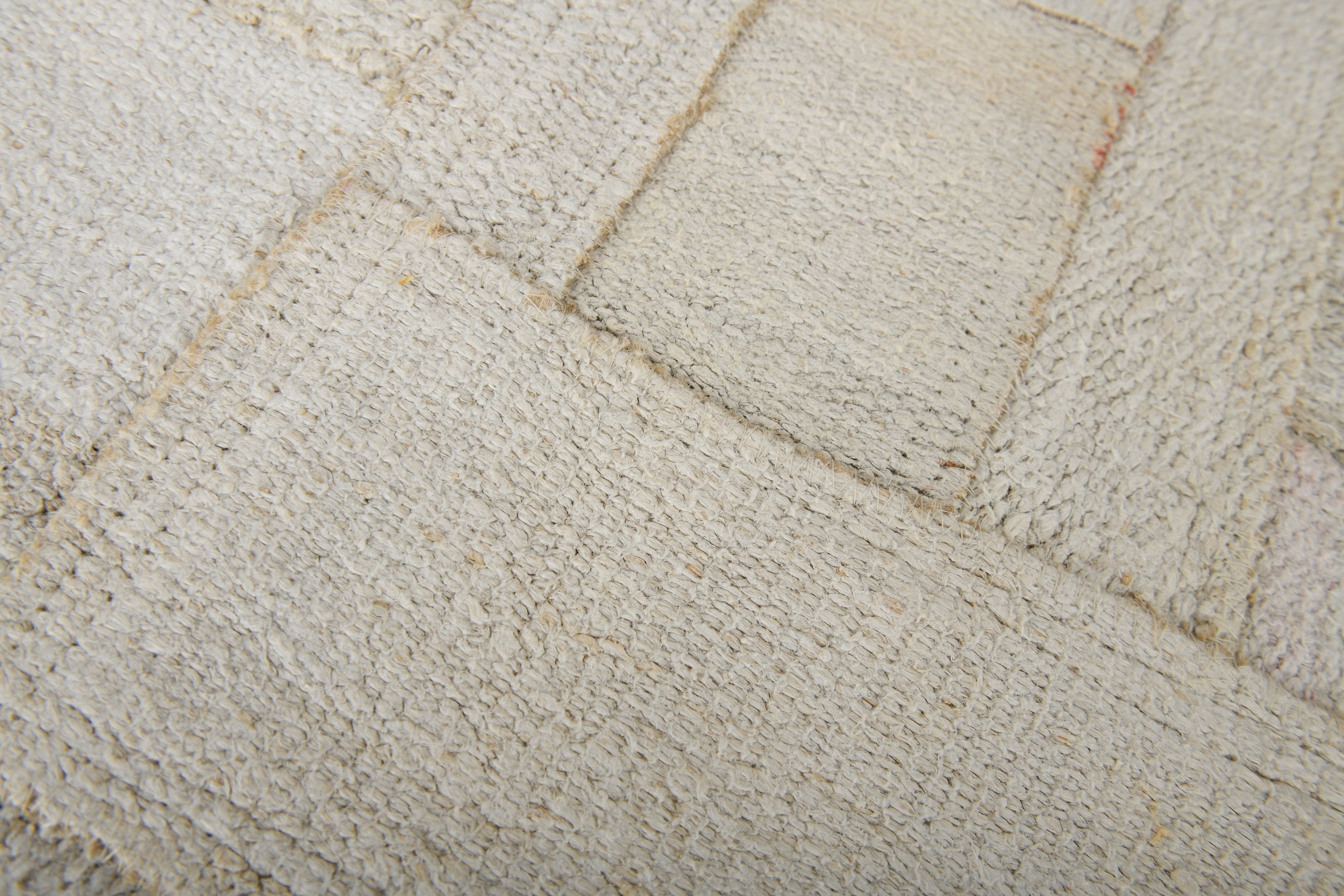 Vintage Hemp Kilim Patchwork 2'2" x 8'10" ft