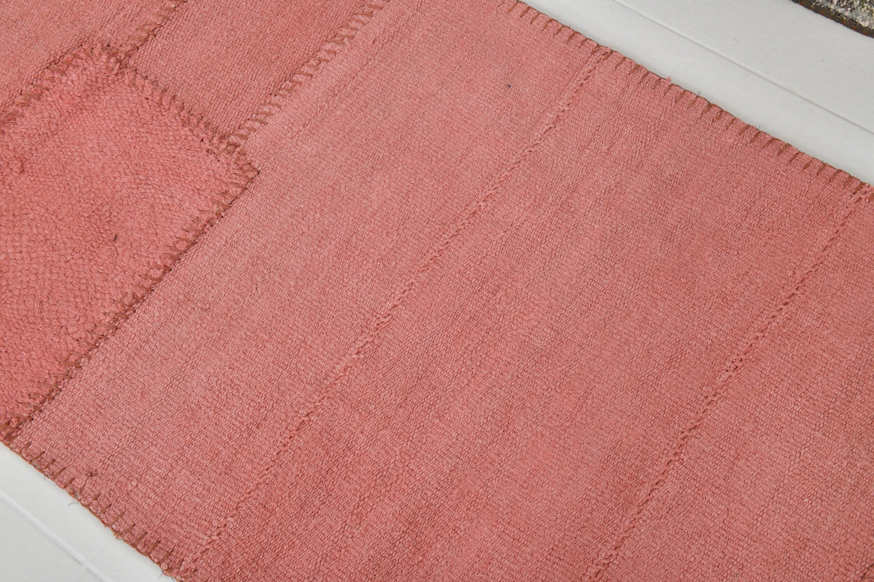 Vintage Hemp Kilim Patchwork 2’4’’ x 10’2’’ ft