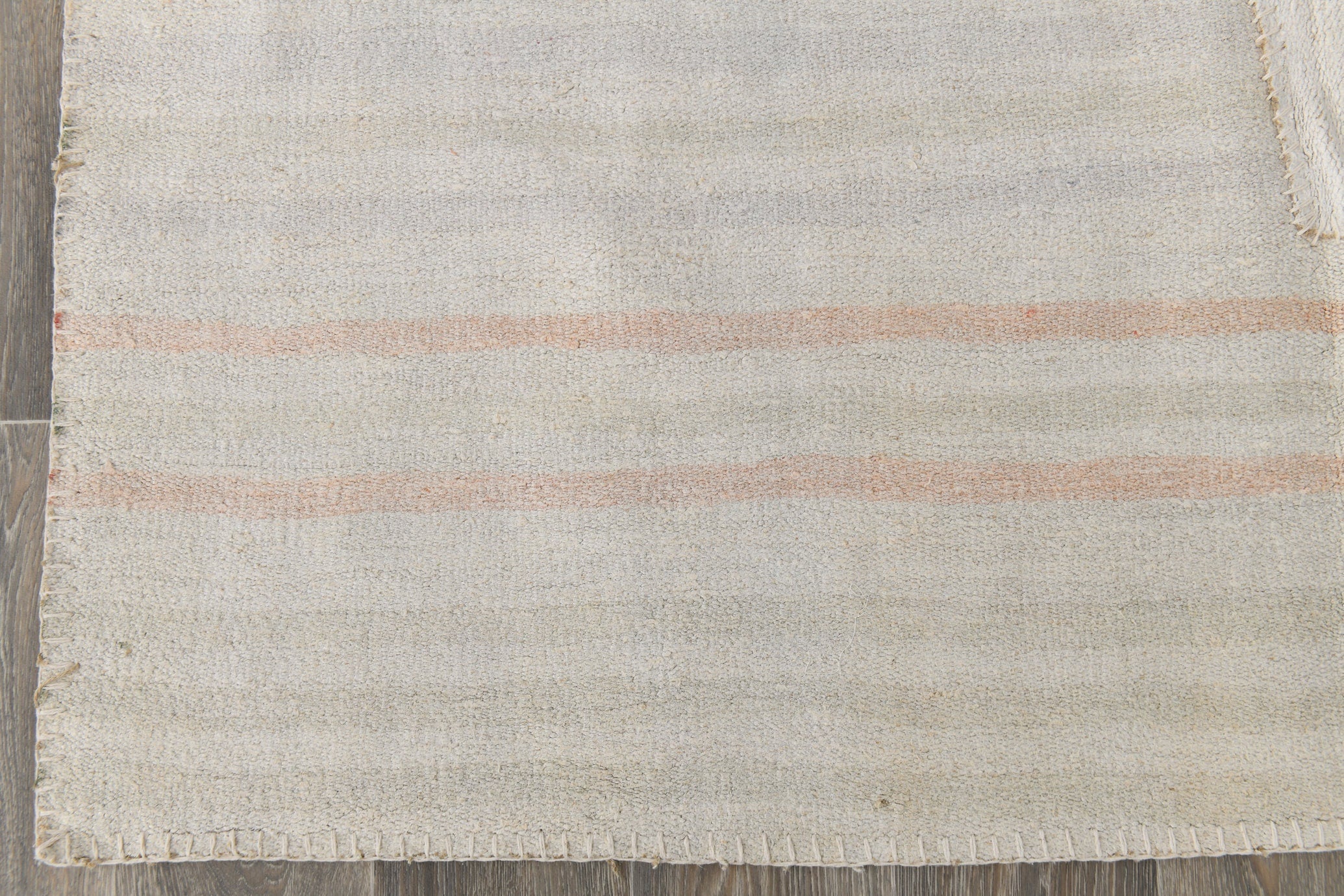 Vintage Hemp Kilim Patchwork 5'8" x 8'1" ft