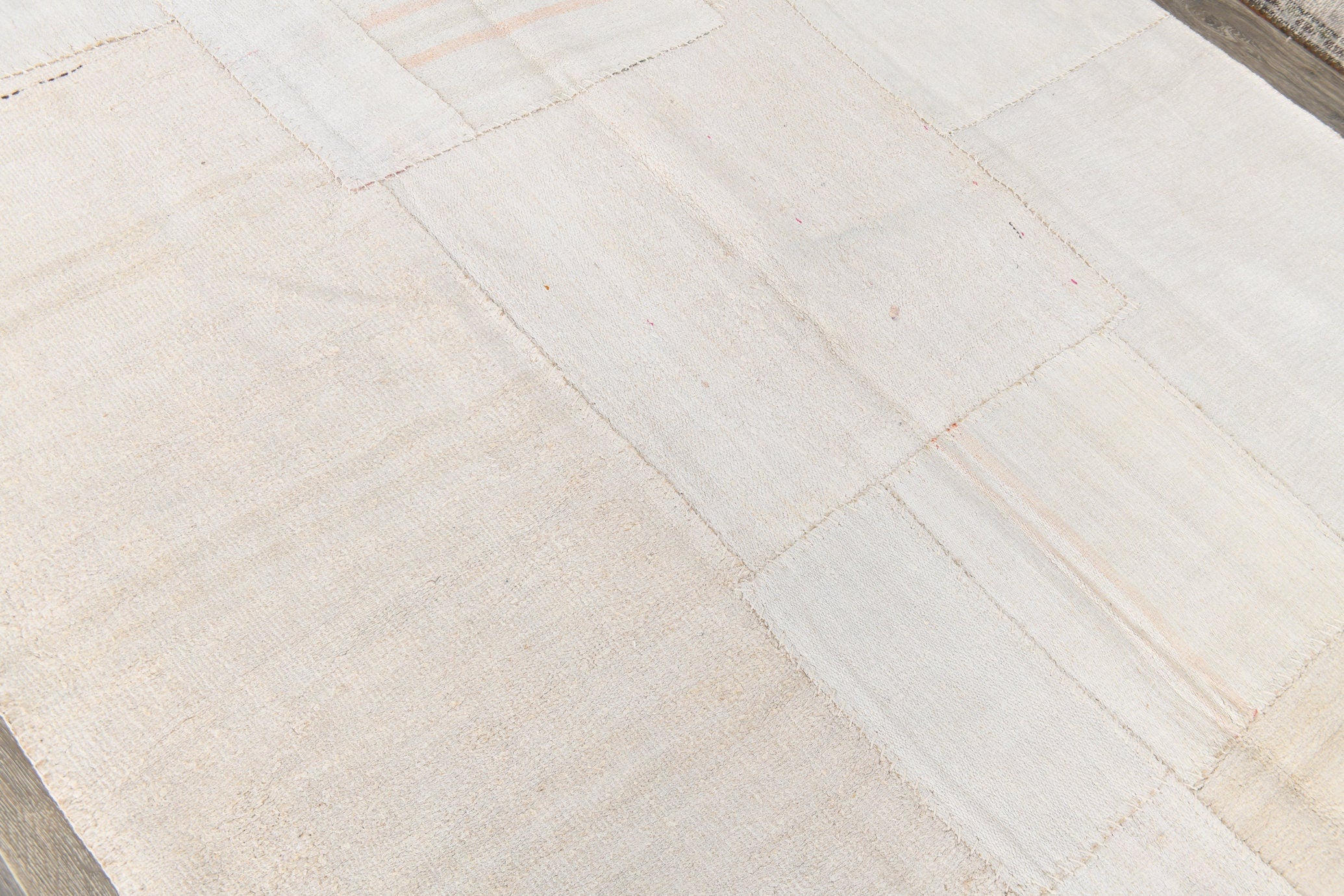 Vintage Hemp Kilim Patchwork 6’12’’ x 10’1’’ ft