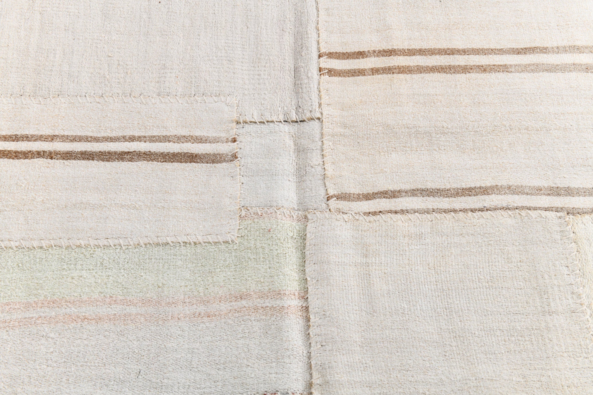 Vintage Hemp Kilim Patchwork 8’0’’ x 10’0’’ ft