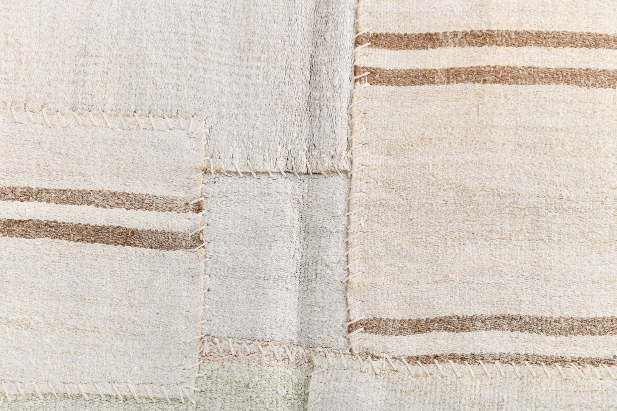Vintage Hemp Kilim Patchwork 8’0’’ x 10’0’’ ft