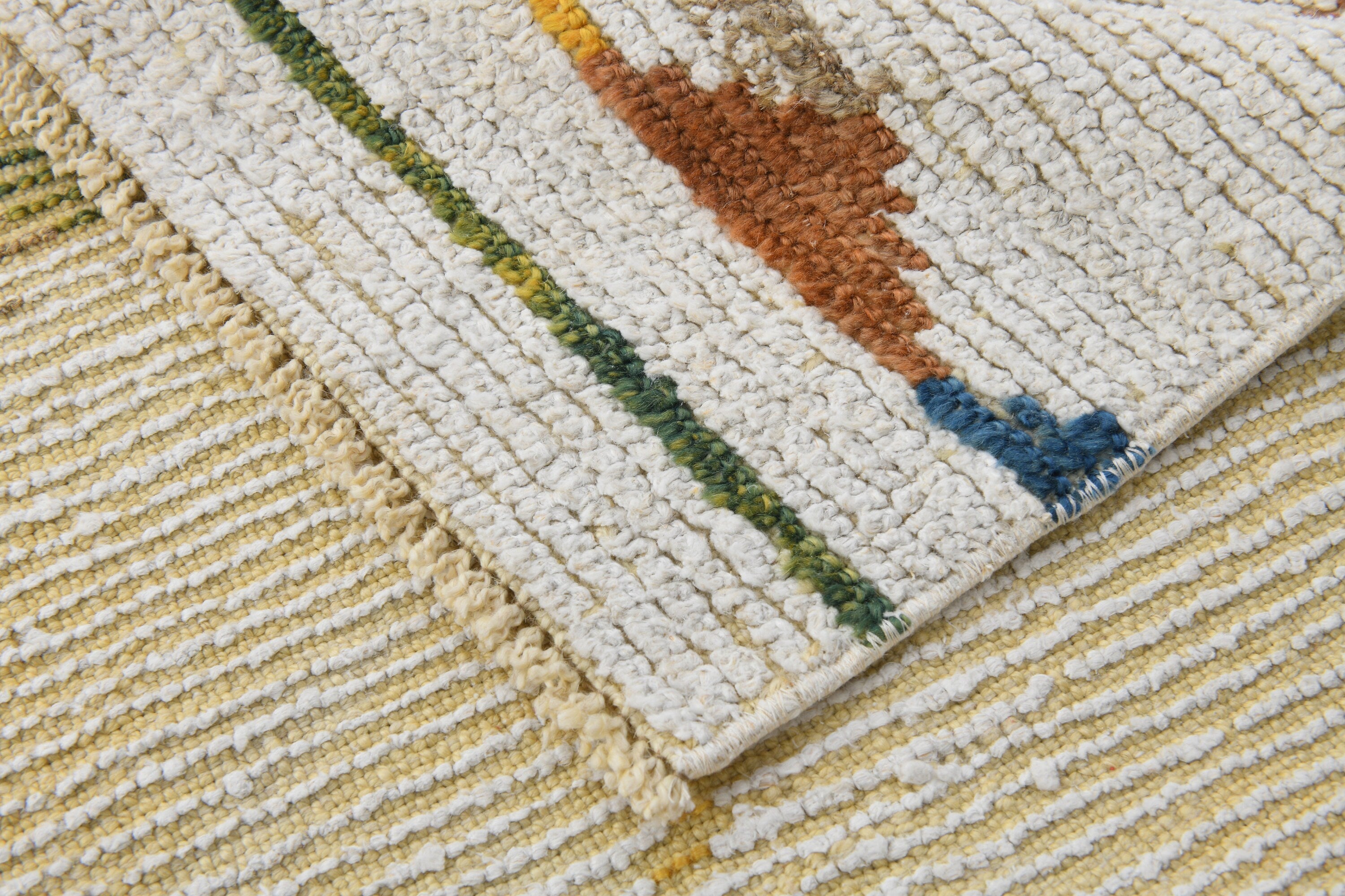 Vintage Hemp Rug 2’4’’ x 8’6’’ ft