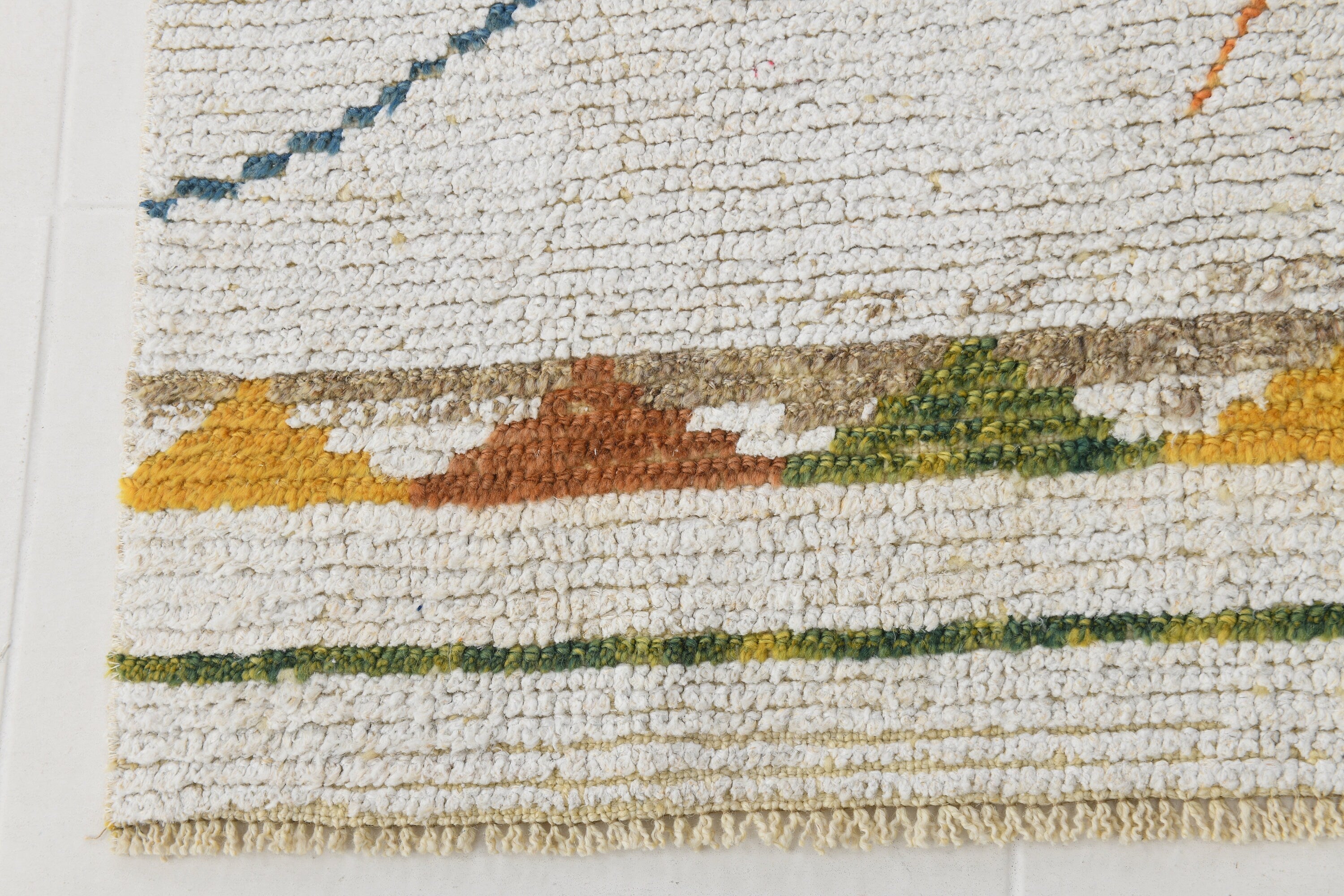 Vintage Hemp Rug 2’4’’ x 8’6’’ ft