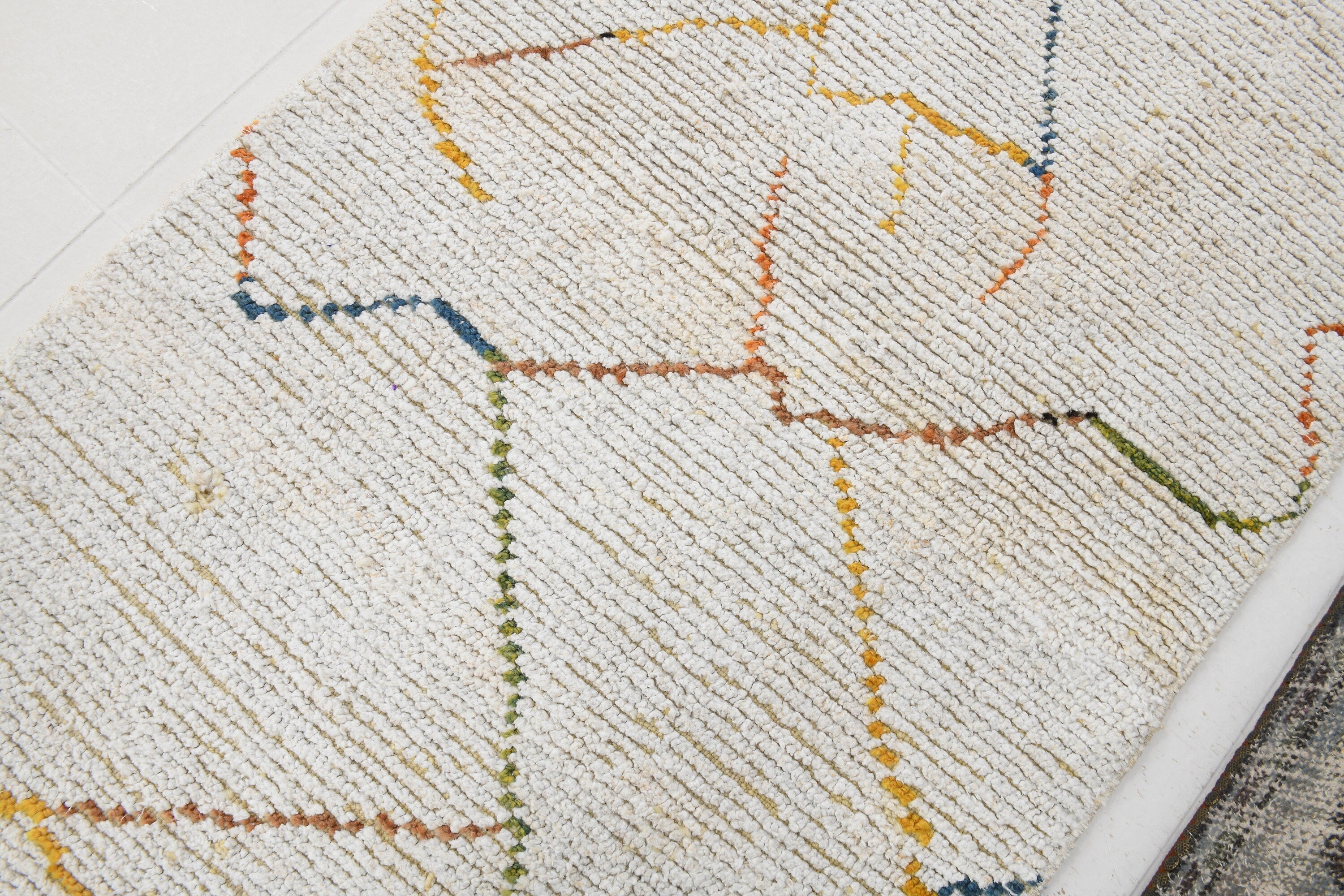 Vintage Hemp Rug 2’4’’ x 8’6’’ ft