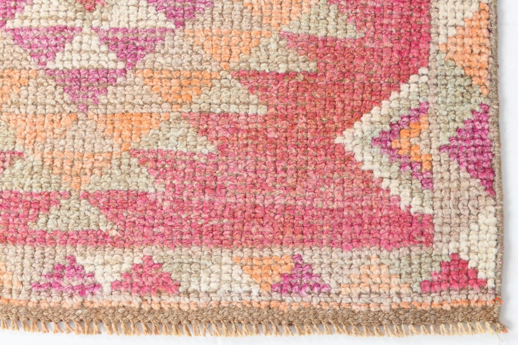 Vintage Herki Runner Rug 2'10" x 10'6" ft
