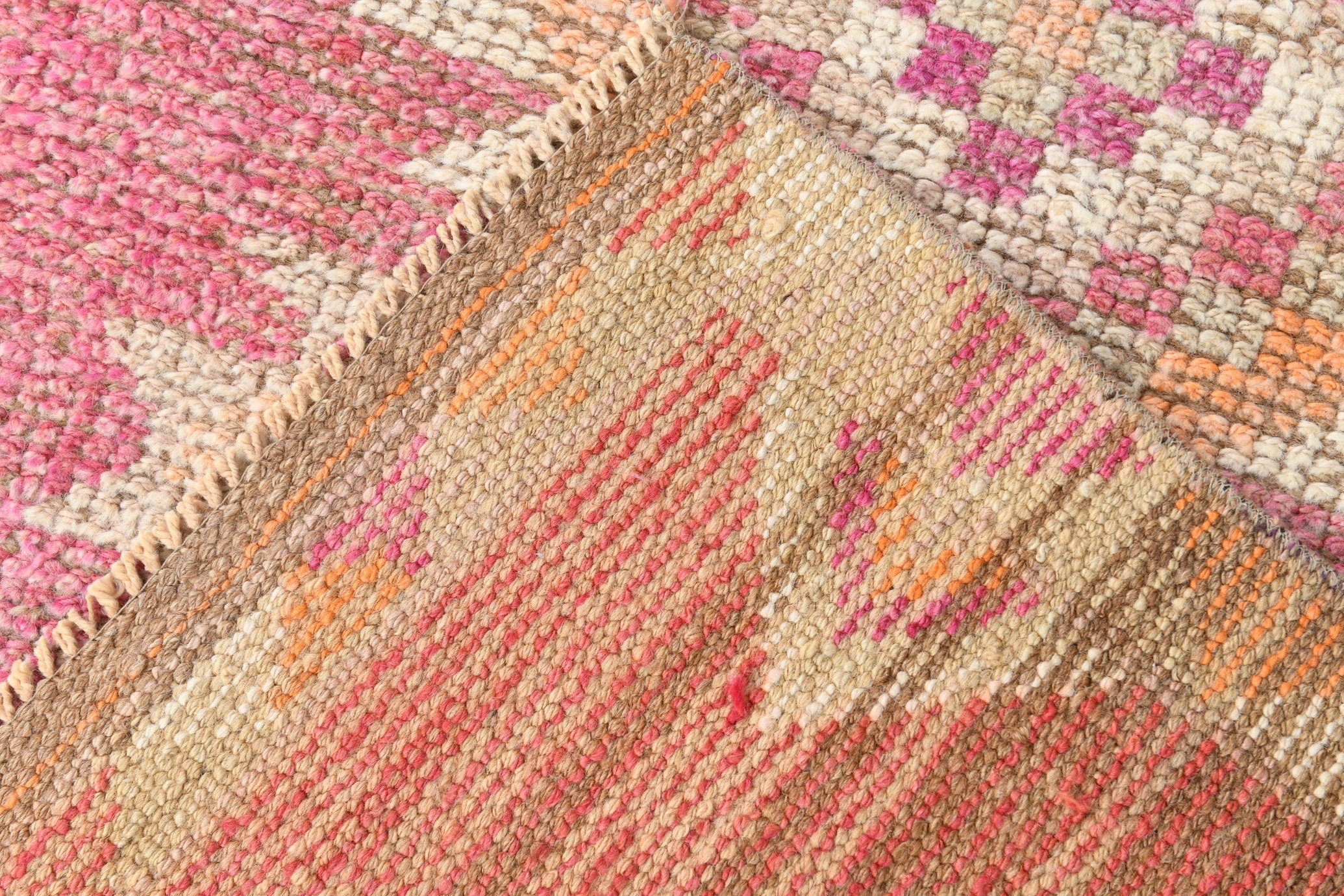 Vintage Herki Runner Rug 2'10" x 10'6" ft