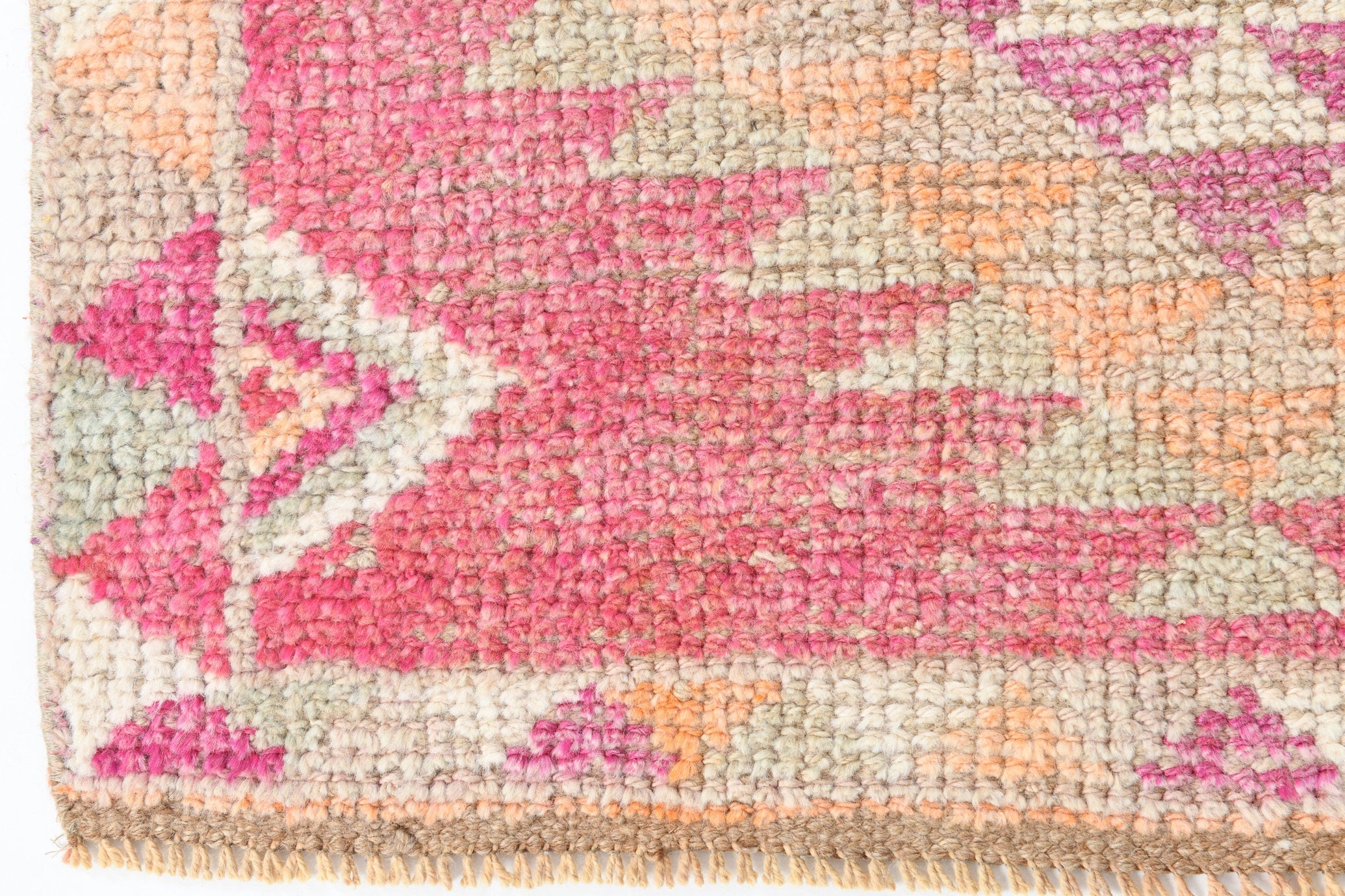 Vintage Herki Runner Rug 2'10" x 10'6" ft