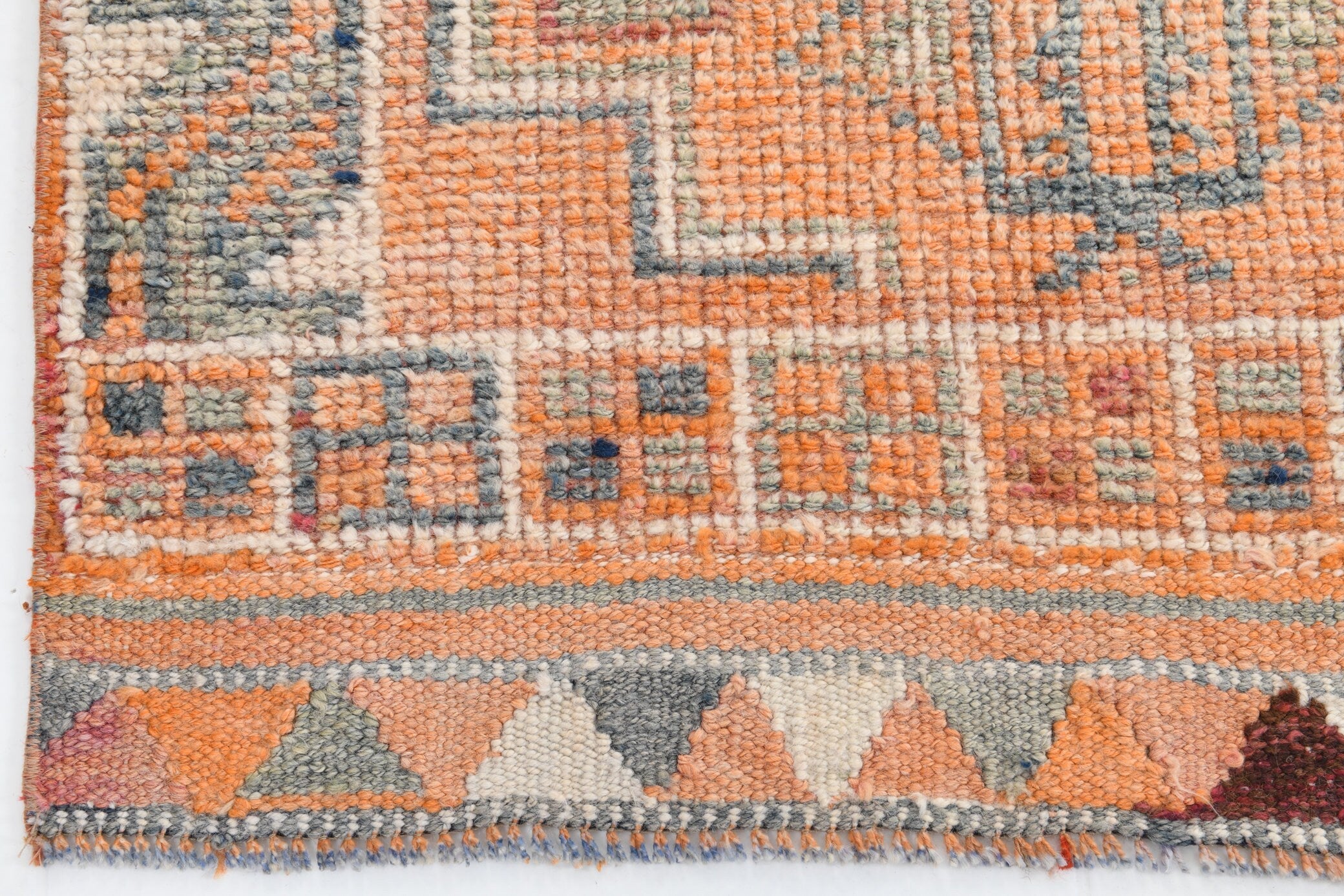 Vintage Herki Runner Rug 2’10’’ x 11’1’’ ft