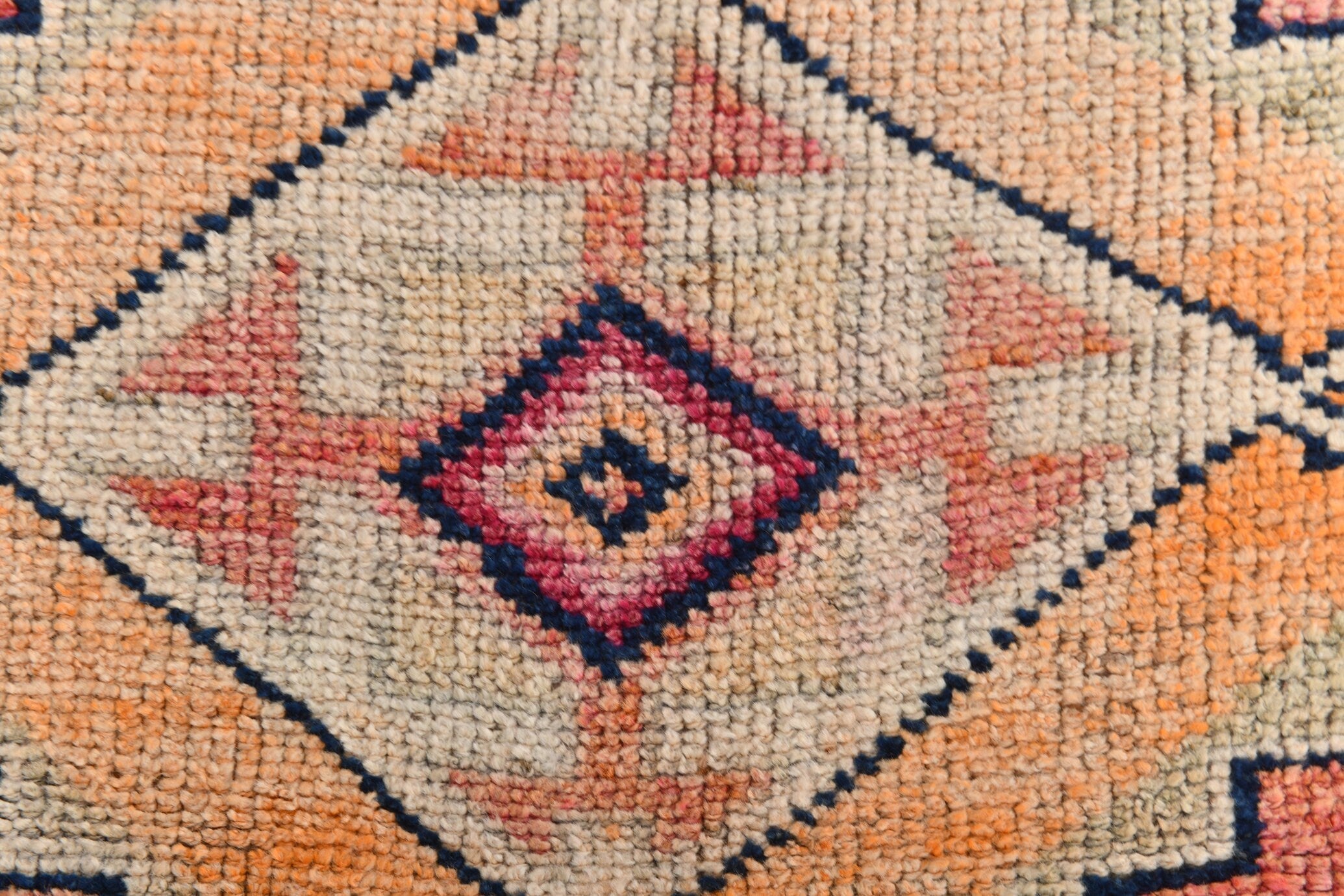 Vintage Herki Runner Rug 2'10" x 11'3" ft