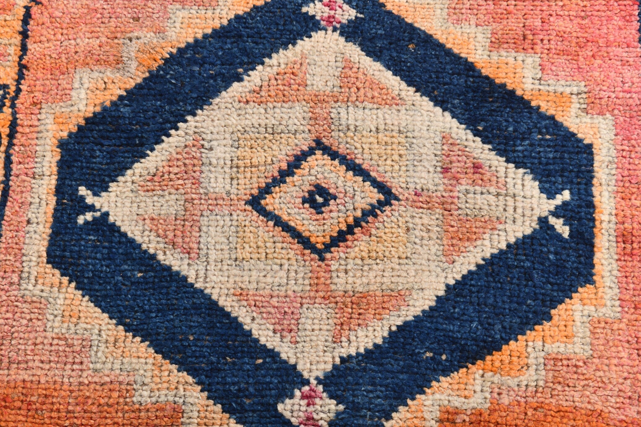 Vintage Herki Runner Rug 2'10" x 11'3" ft