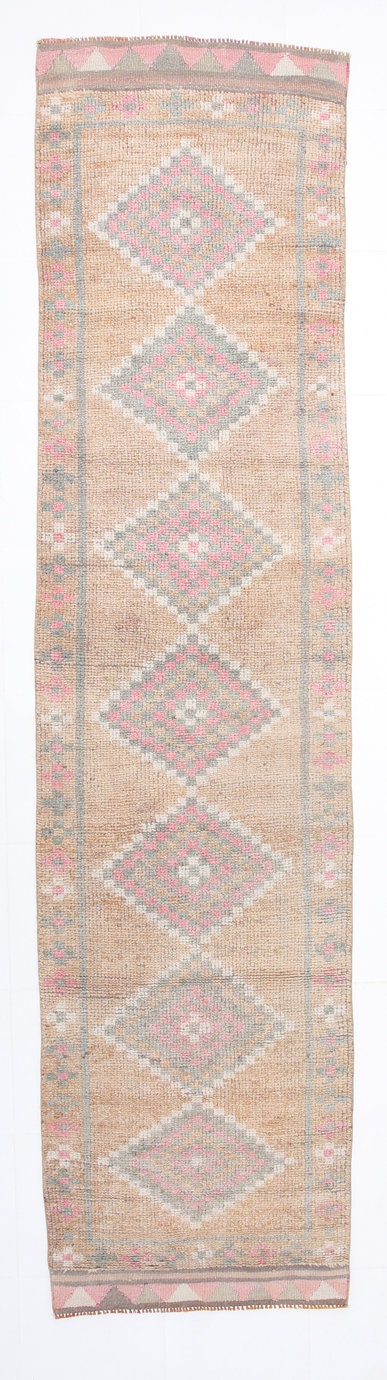 Vintage Herki Runner Rug 2’10’’ x 11’6’’ ft