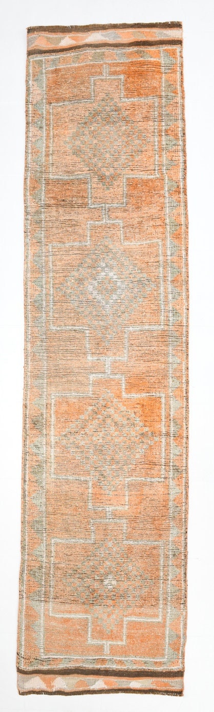 Vintage Herki Runner Rug 2’10’’ x 11’8’’ ft