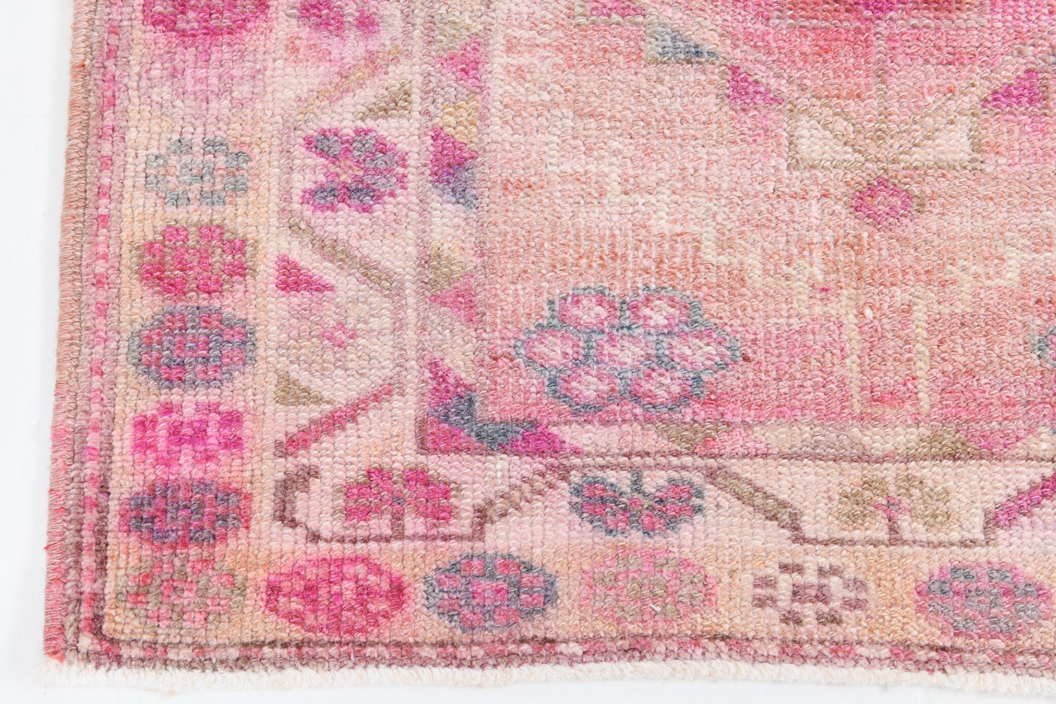 Vintage Herki Runner Rug 2’10’’ x 13’1’’ ft