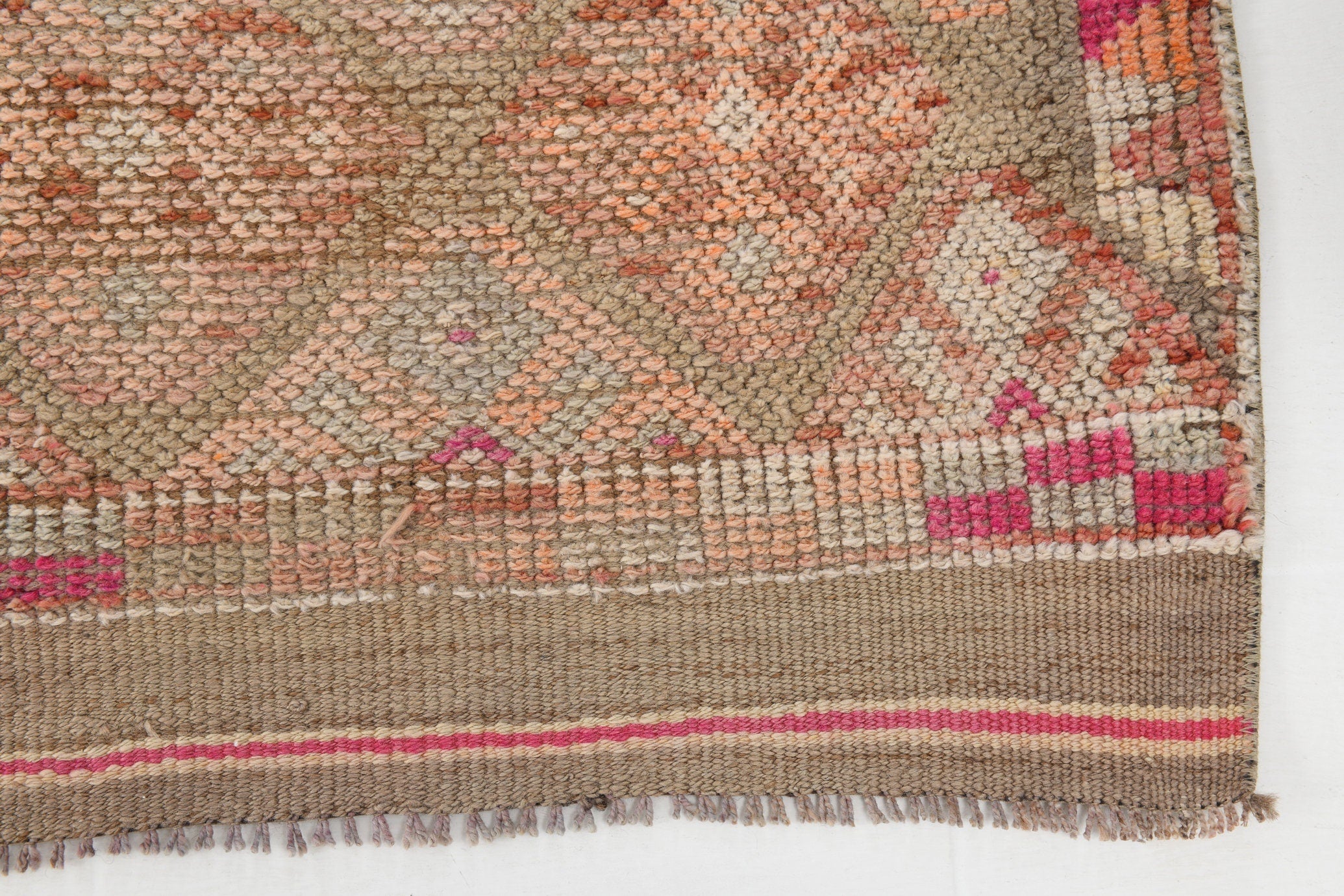 Vintage Herki Runner Rug 2'10" x 13'5" ft