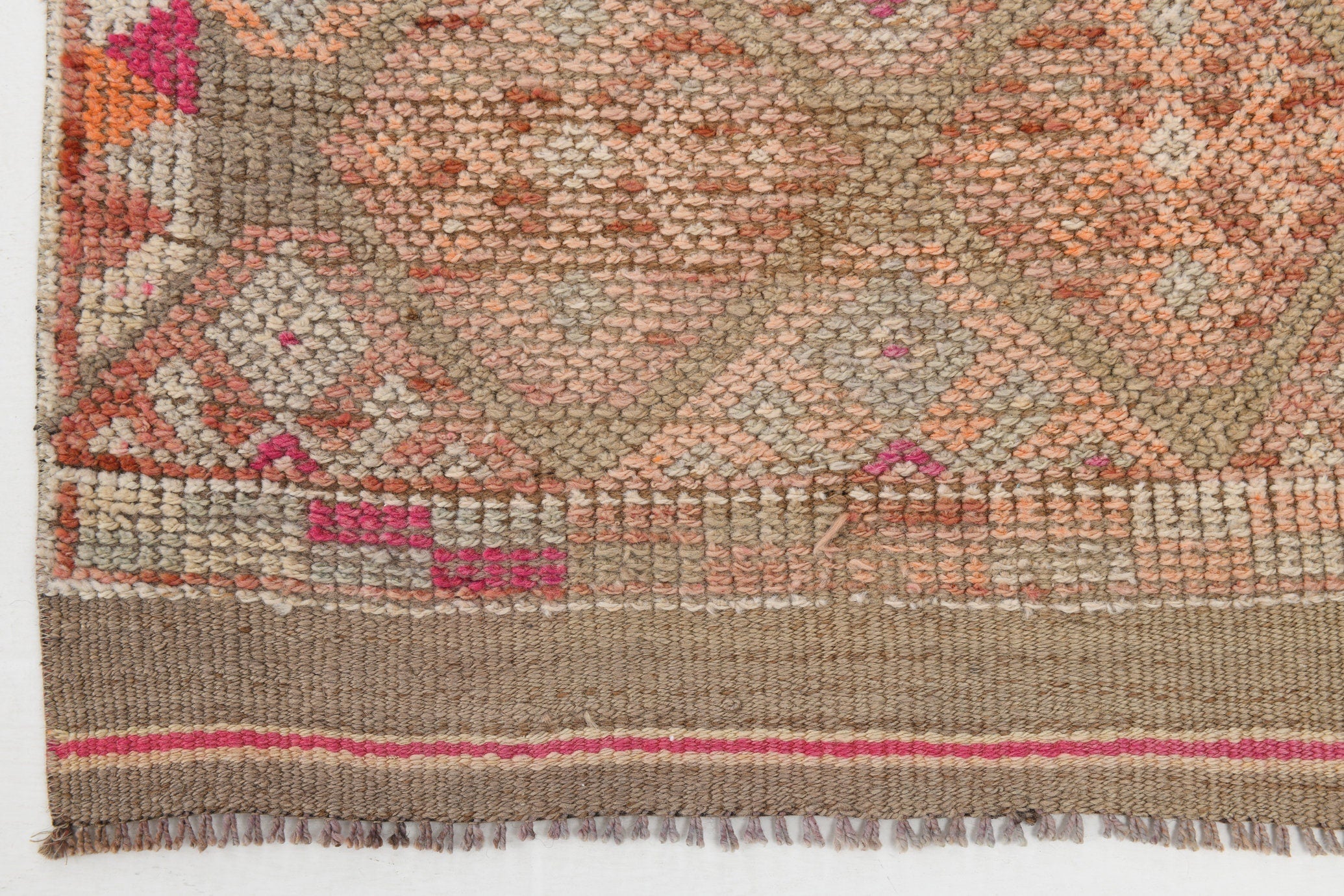 Vintage Herki Runner Rug 2'10" x 13'5" ft