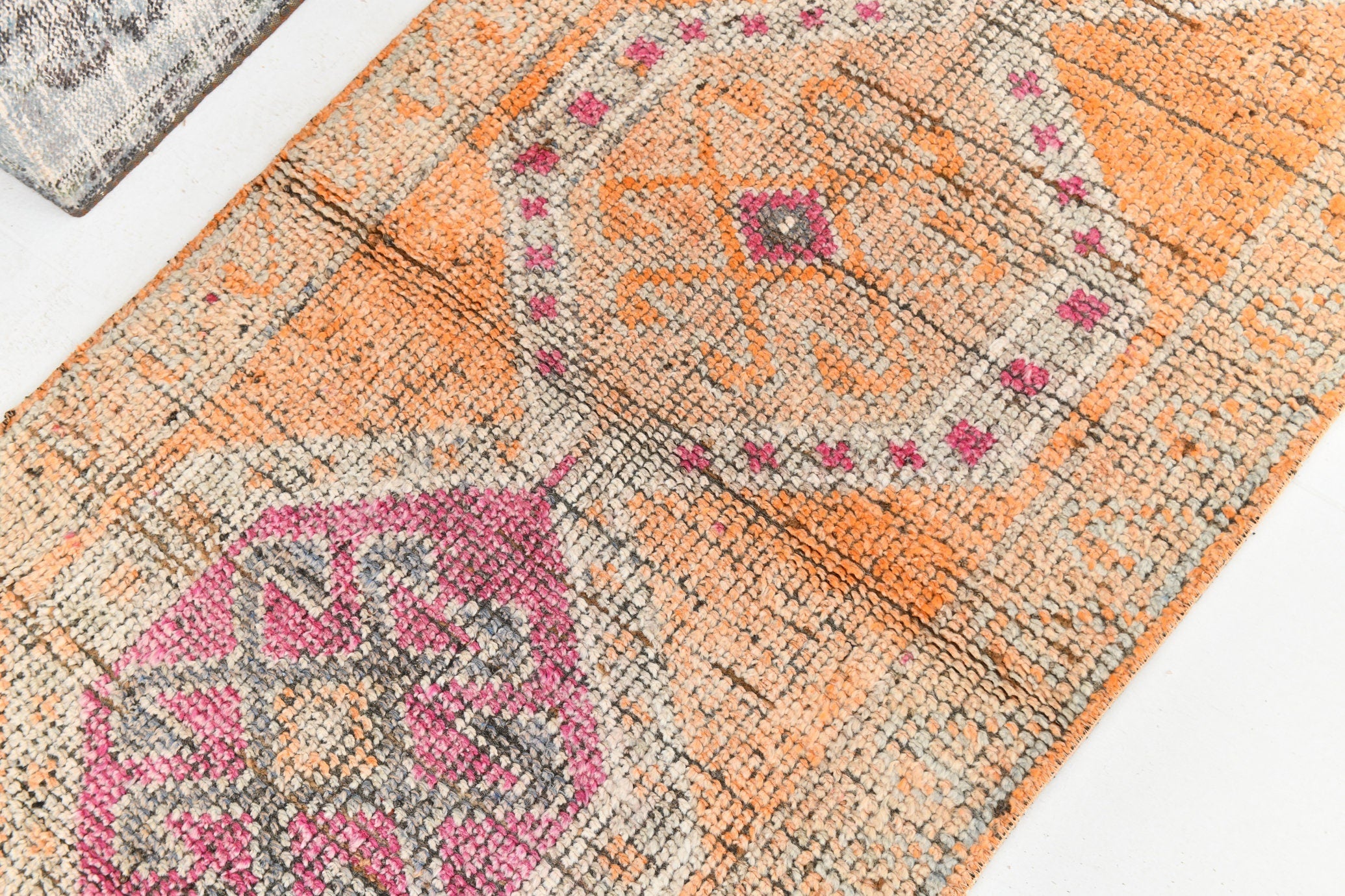Vintage Herki Runner Rug 2'10" x 9'7" ft