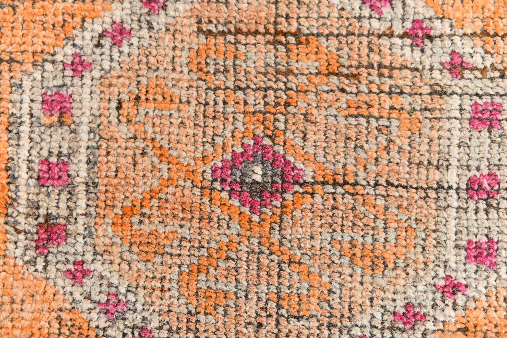 Vintage Herki Runner Rug 2'10" x 9'7" ft