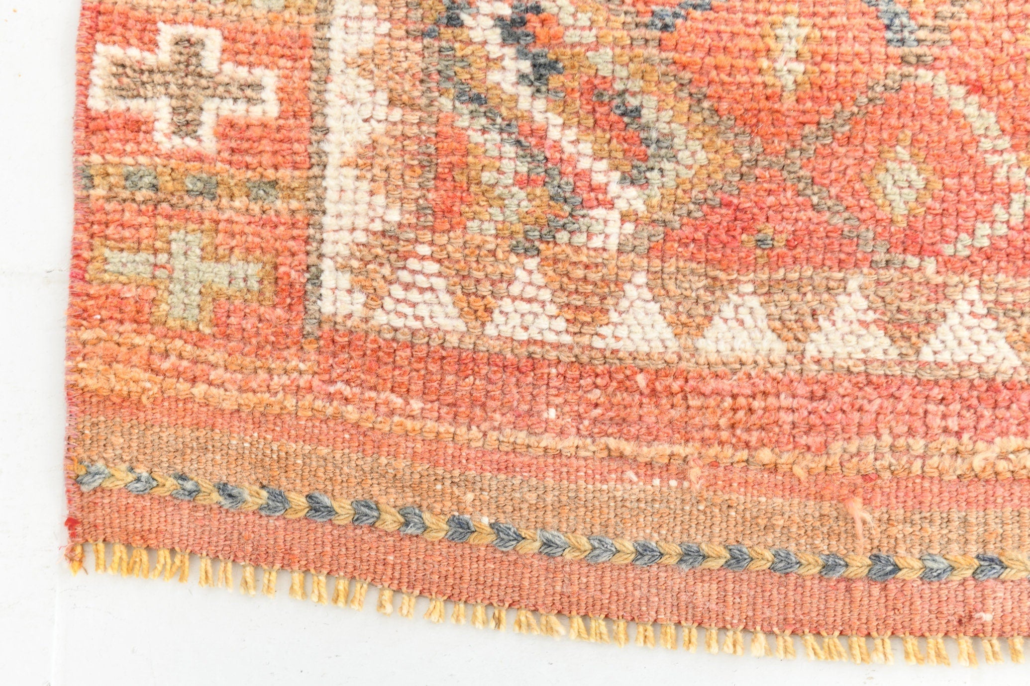 Vintage Herki Runner Rug 2'11" x 10'2" ft